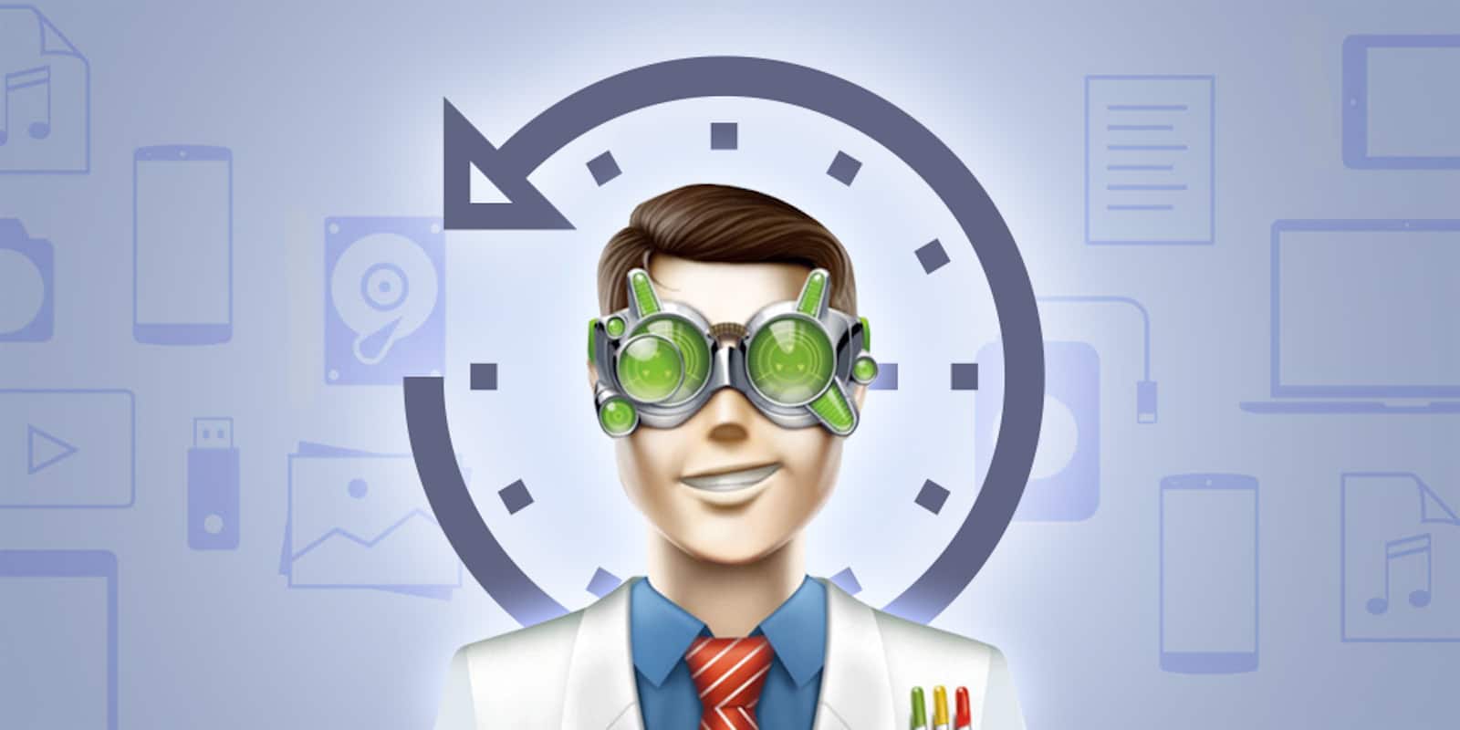 Get one-click recovery of essential files from Mac, iPhone or Android devices.