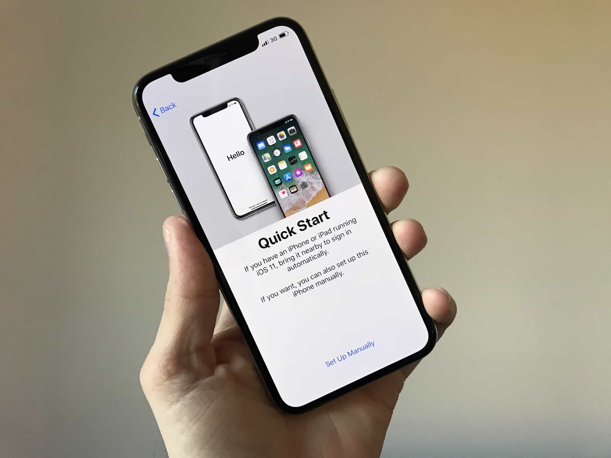 iPhone x unboxing