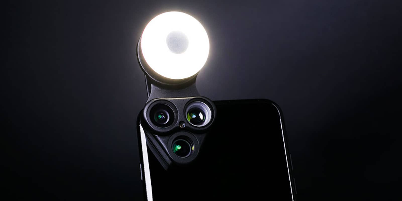 This lightweight hub adds three new lenses to any smartphone, along with other features.
