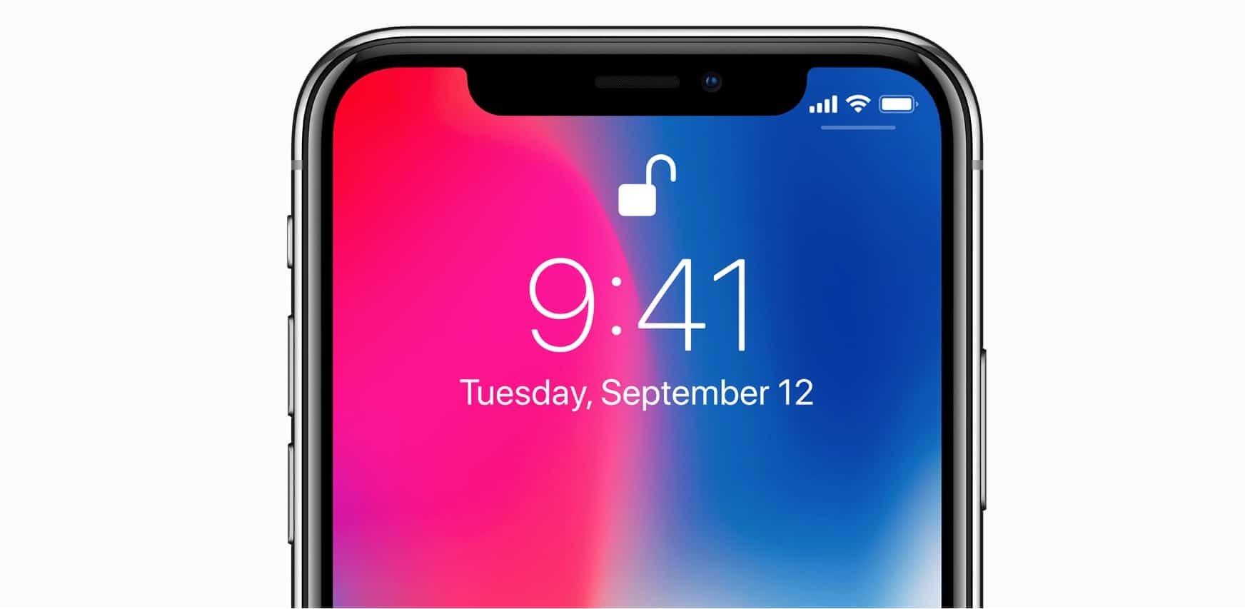 iPhone x battery percentage