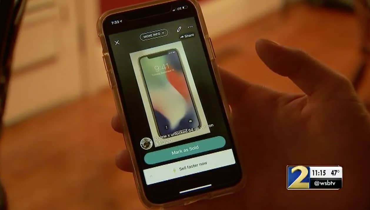 iPhone X theft