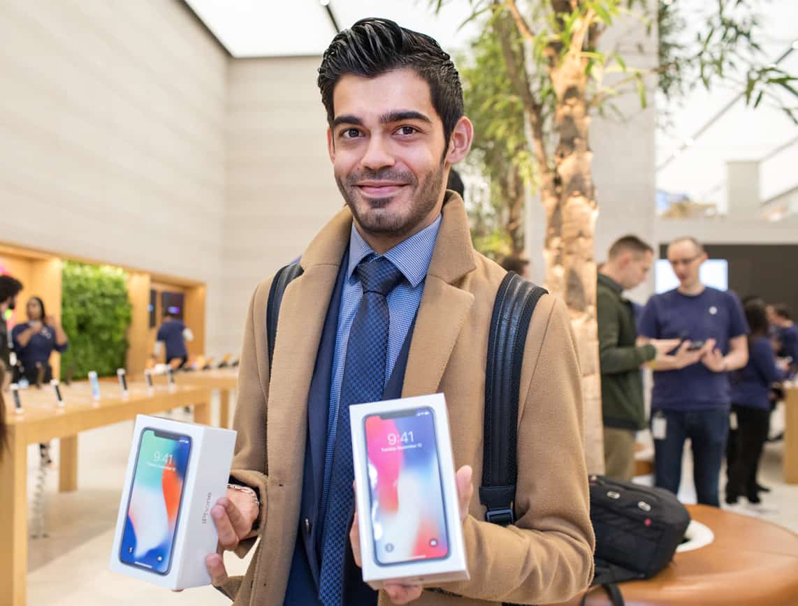 iPhone X launch