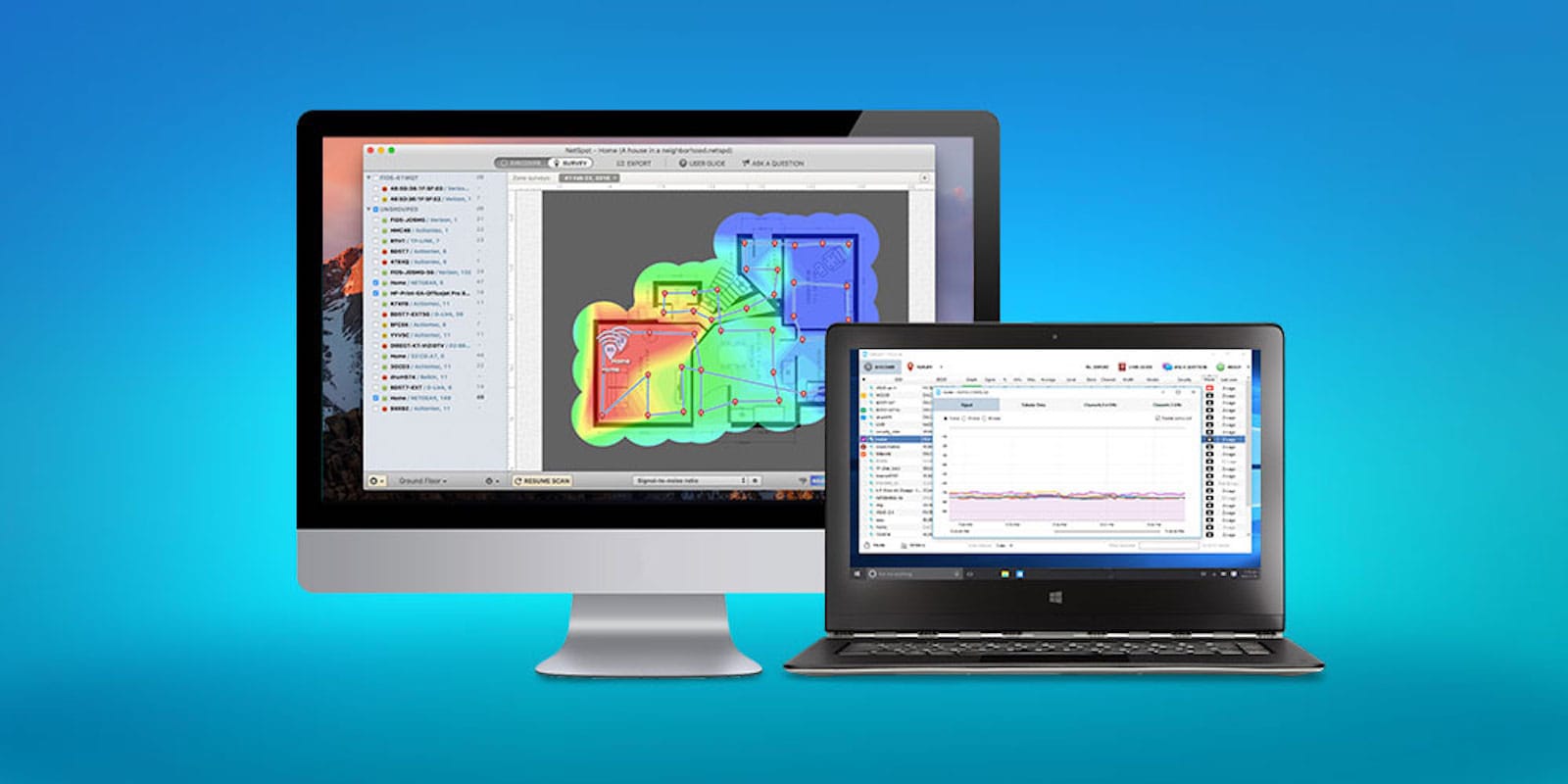Map and optimize your WiFi at home or at work with this powerful visualizer tool.