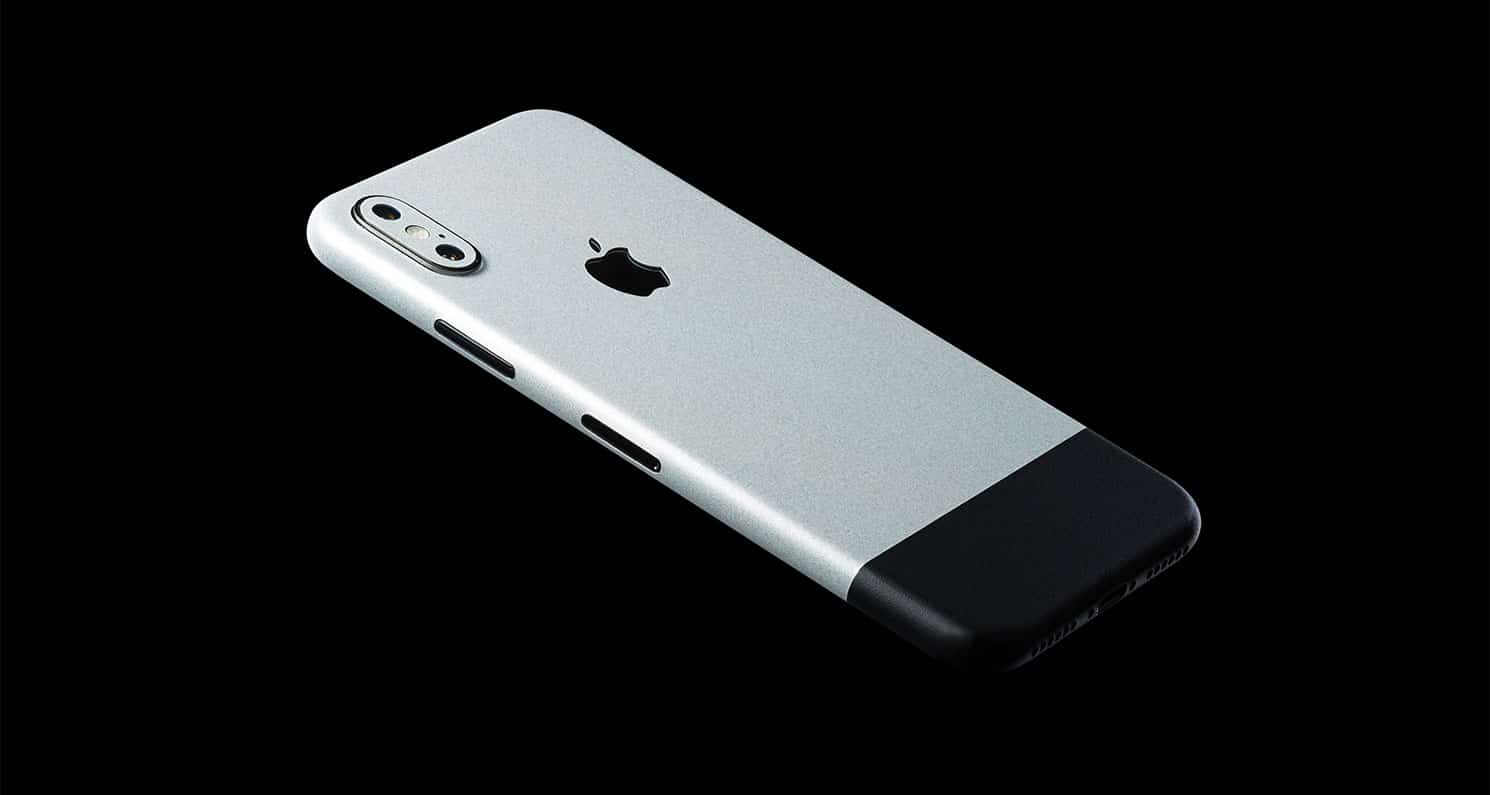 The Anniversary Skin gives will disguise your X as the original iPhone.