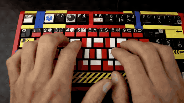 Lego keyboard