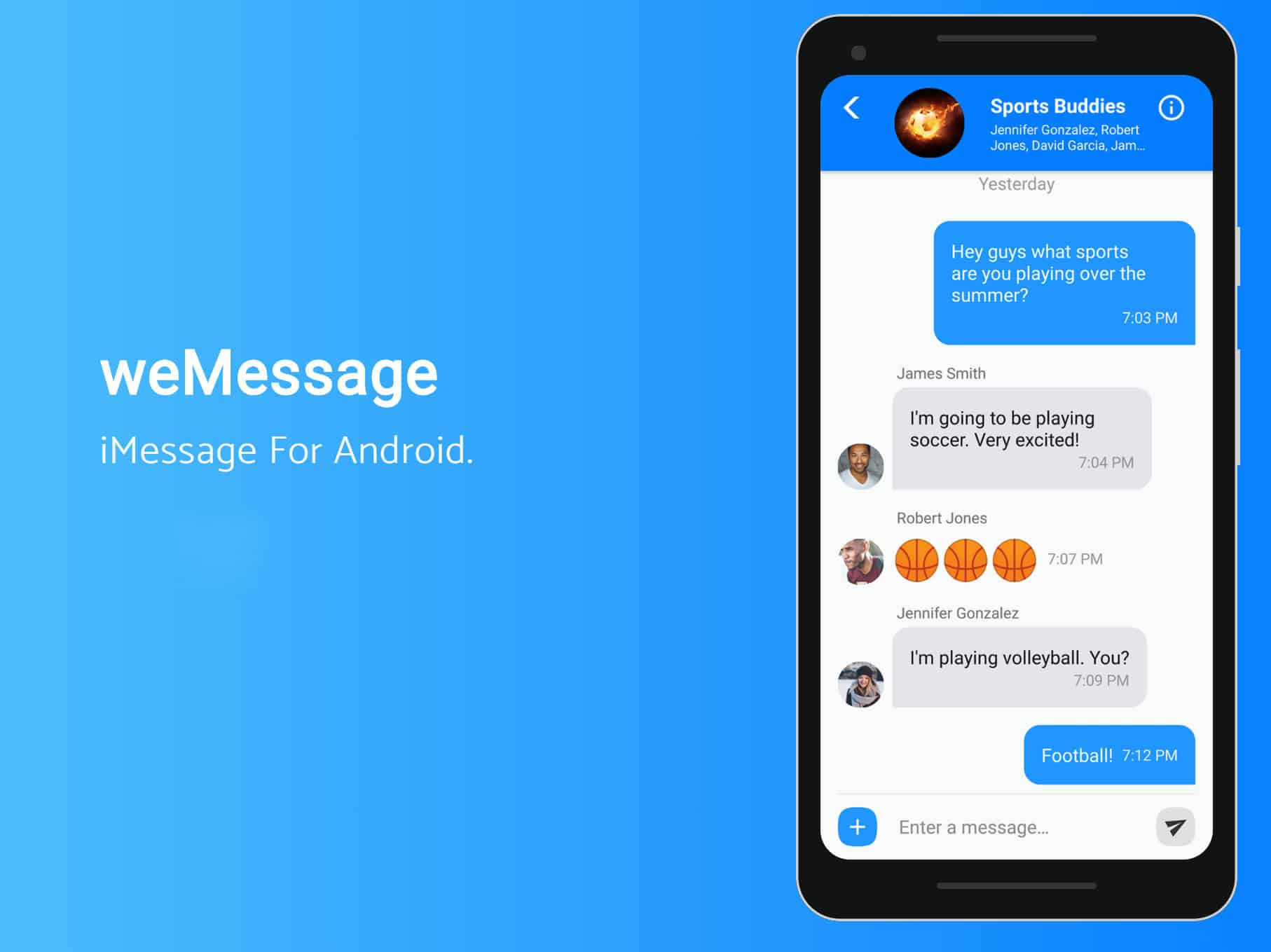 weMessage
