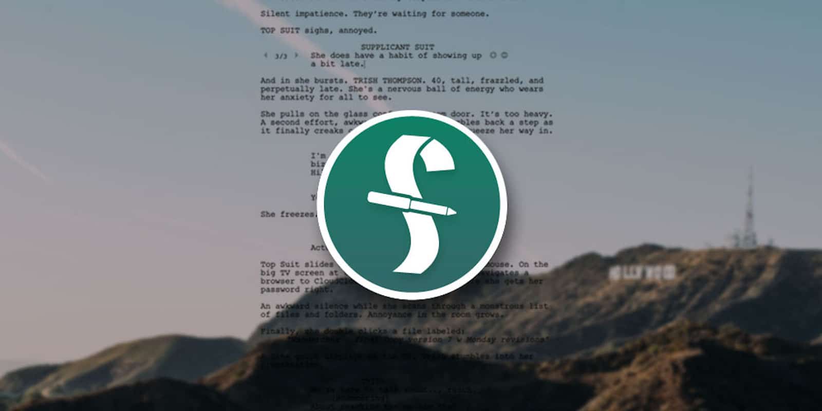 Save half off Final Draft 10, the industry standard for screenwriting applications.