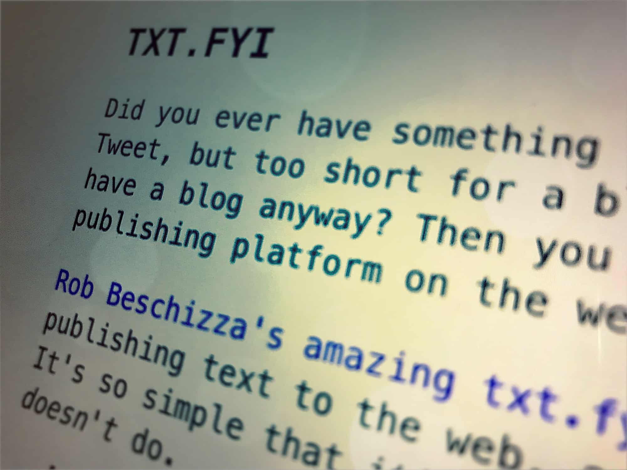 text.fyi