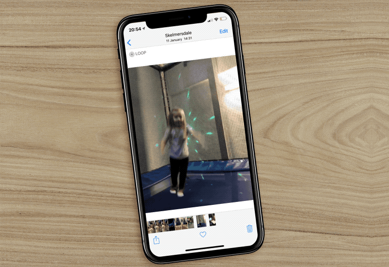 iPhone X Live Photos