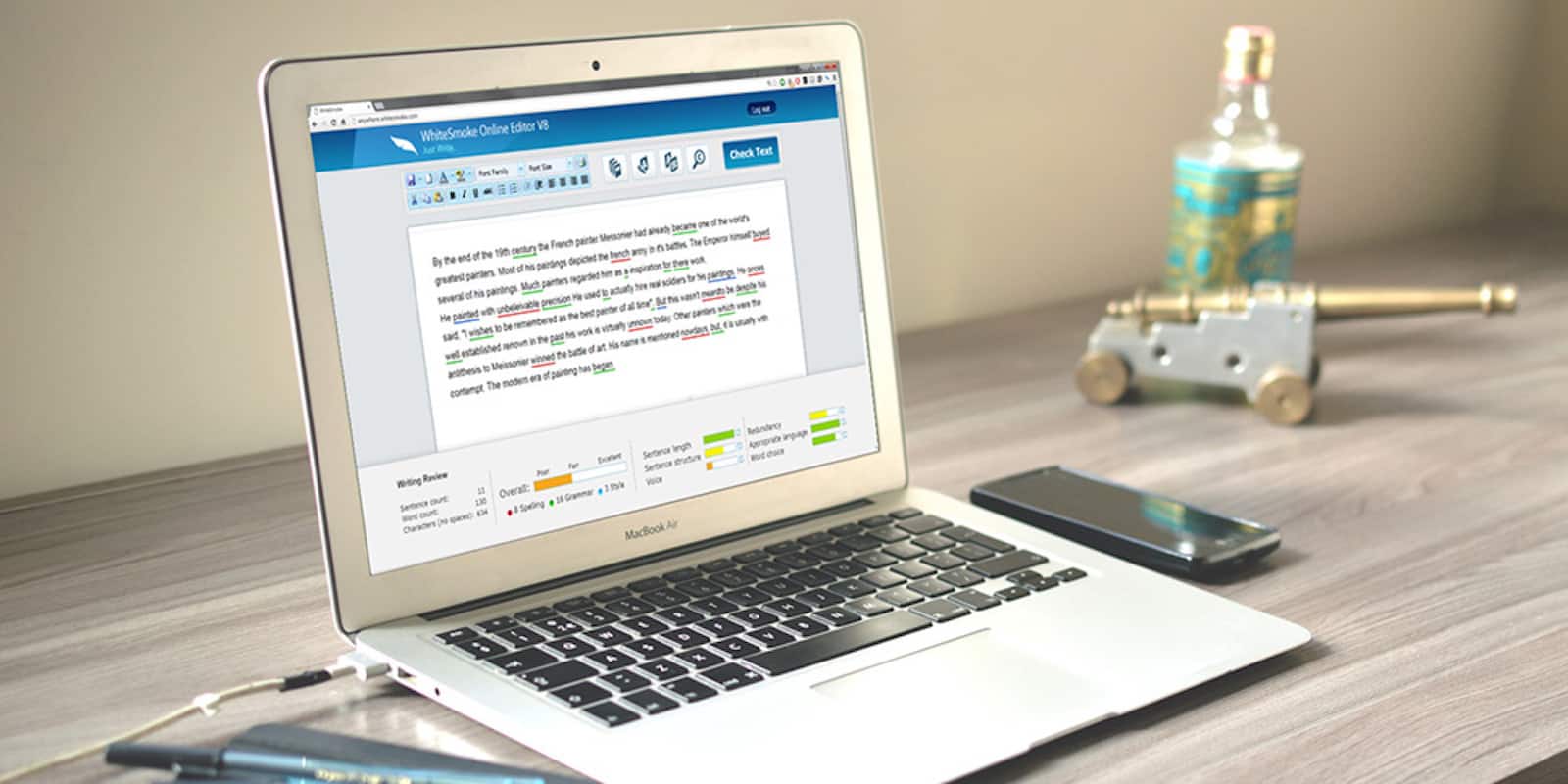 Never send a misspelled, badly written email again thanks to this web-based grammar checker.