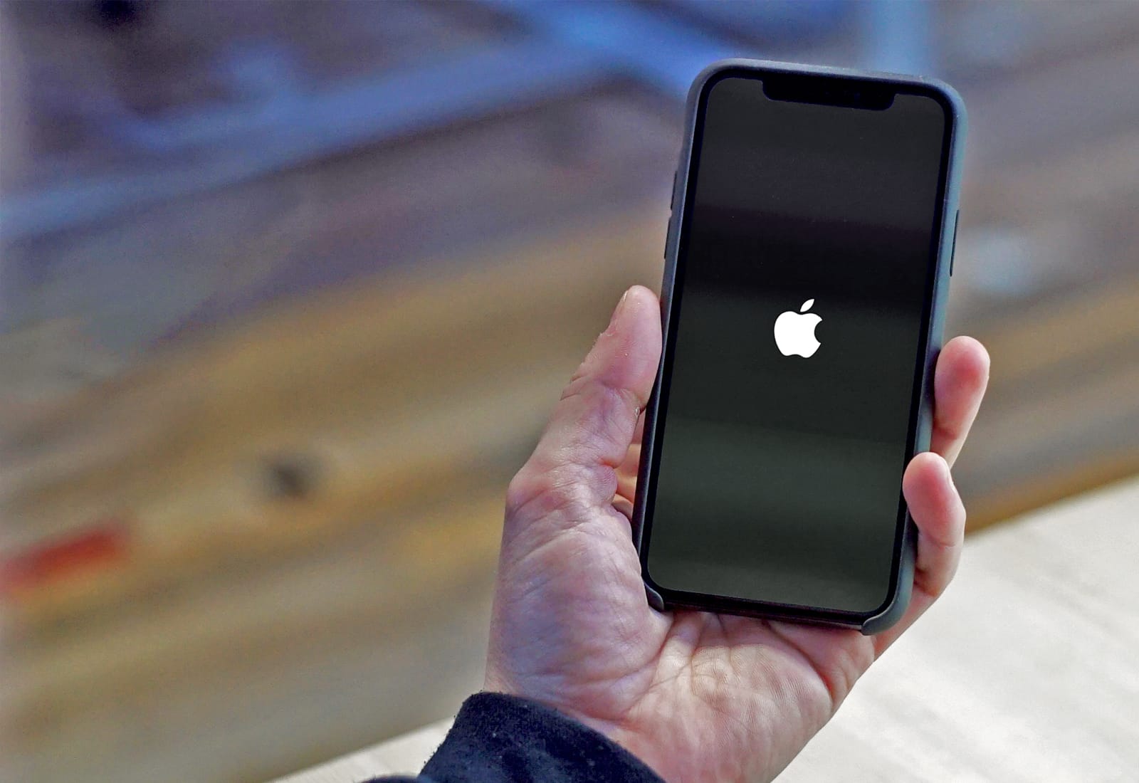 iPhone boot up