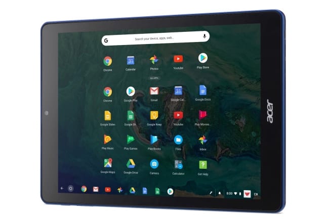 Chrome OS tablet