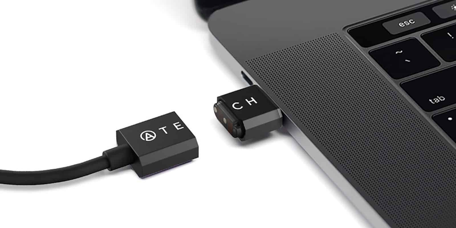 This magnetic breakaway USB-C cable adds a critical layer of protection against accidental trips over the power cord.