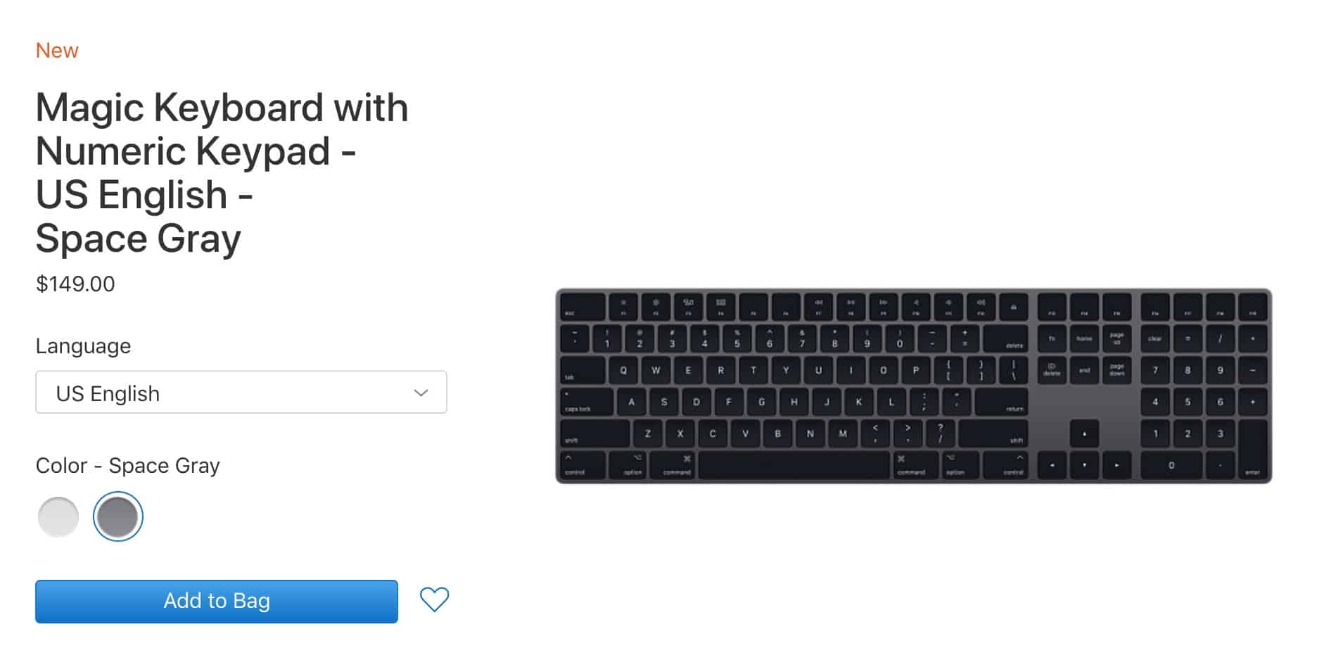 Apple keyboard