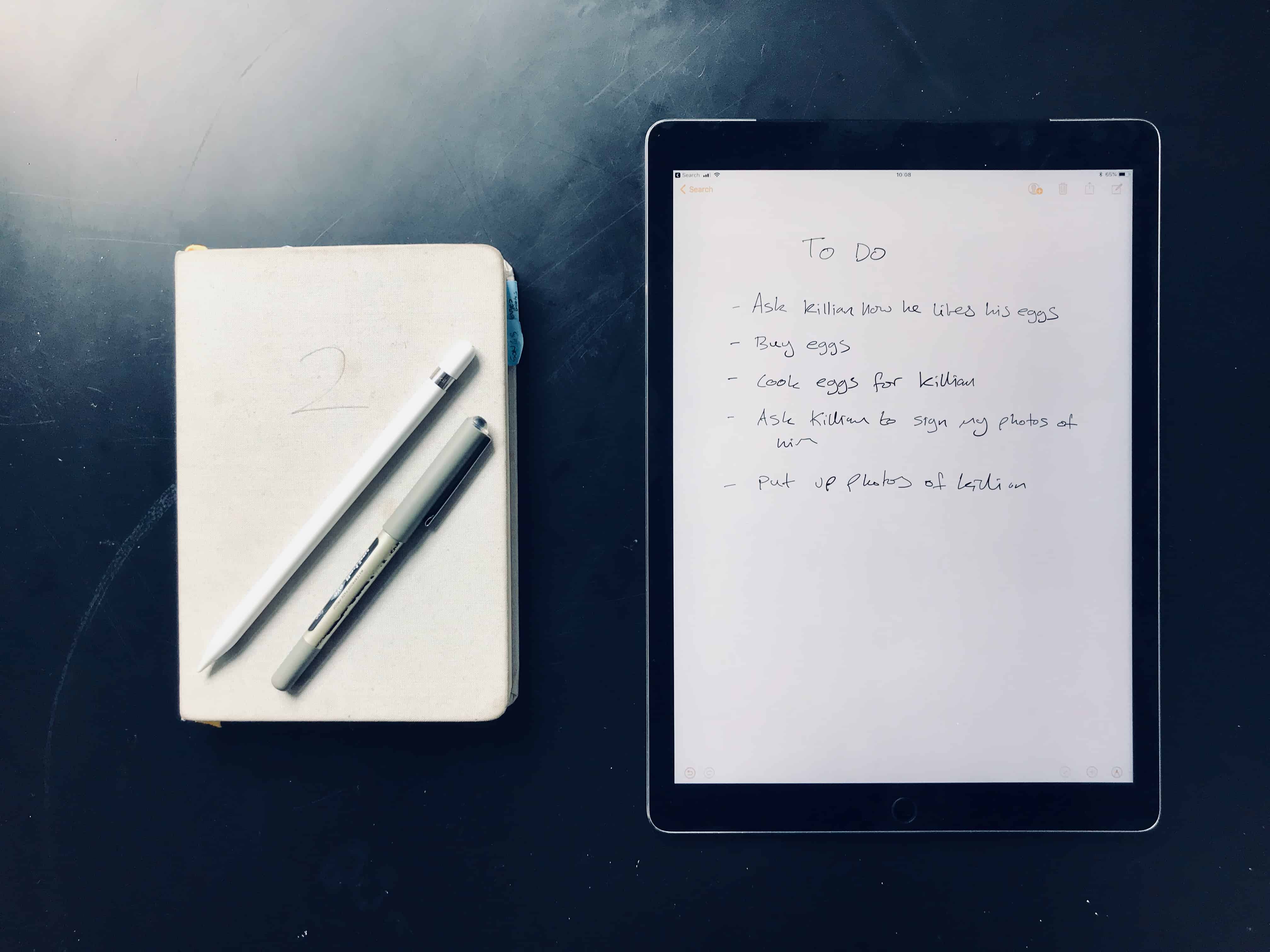 lock screen notes