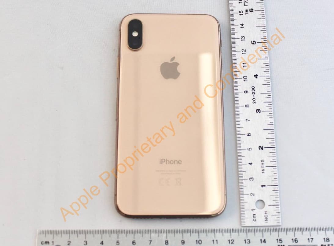 Gold iPhone X