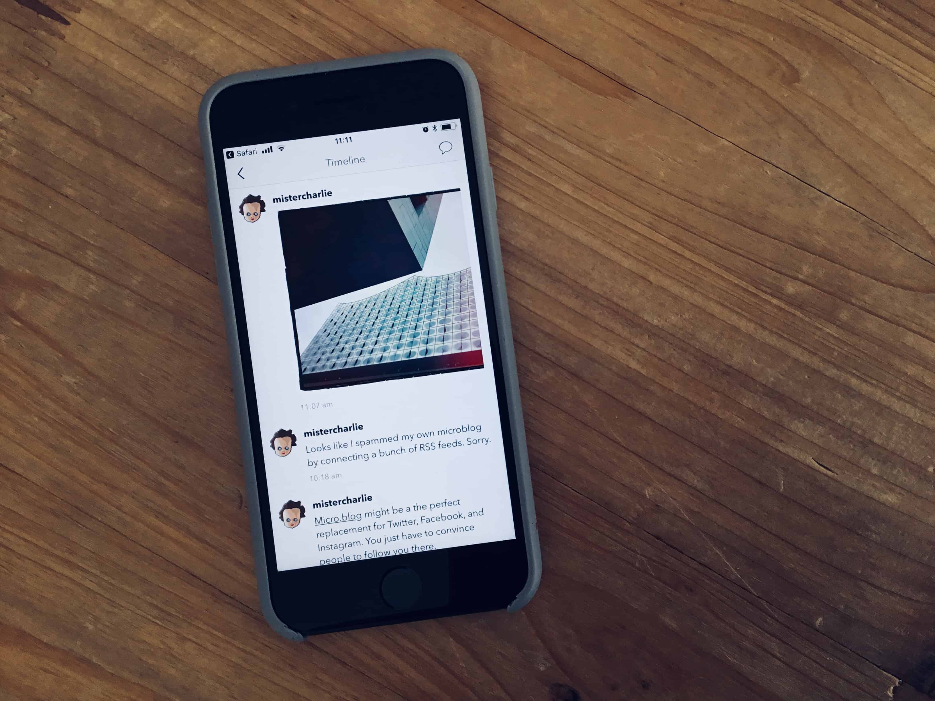 micro.blog app leave facebook