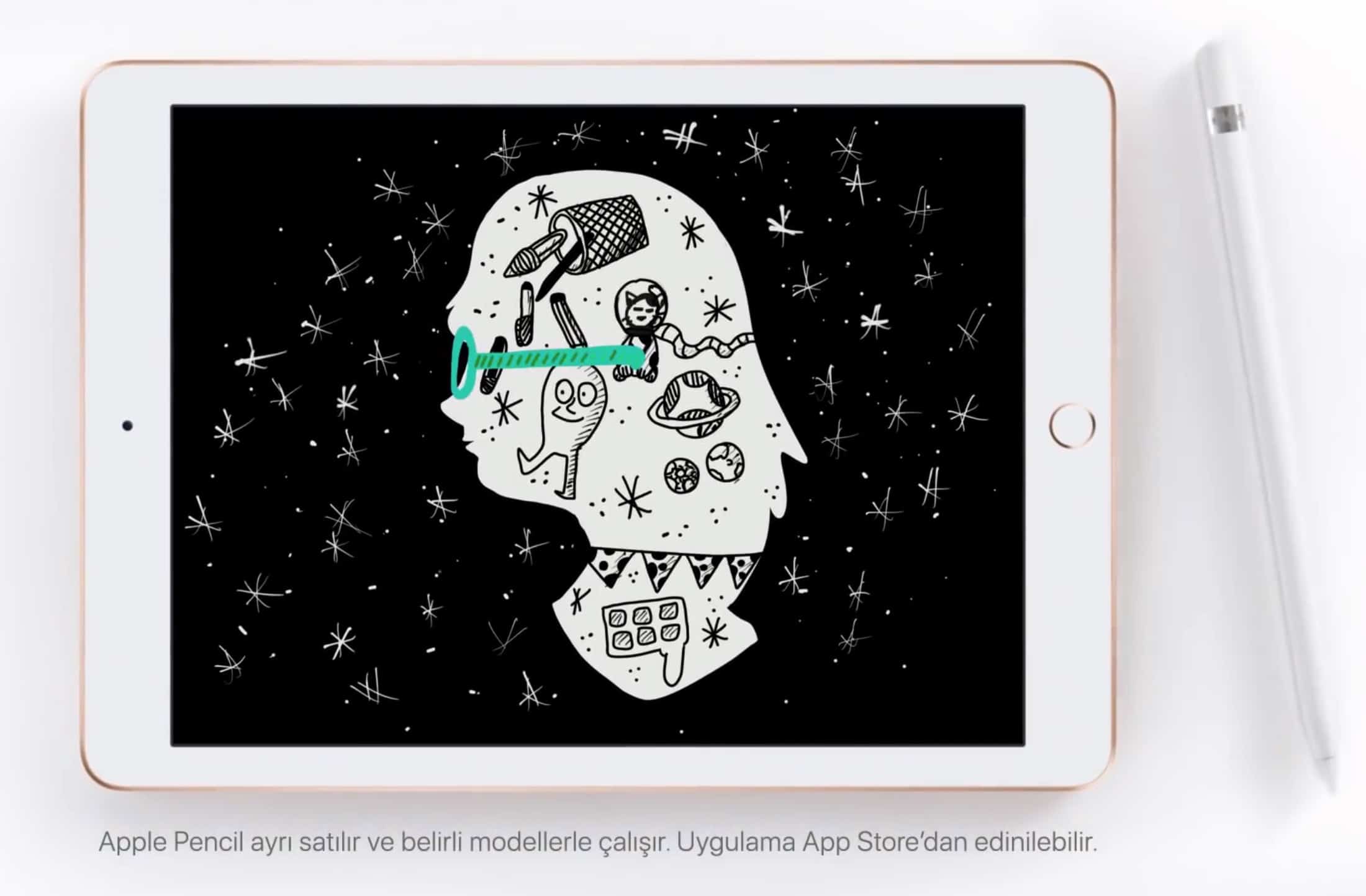 Apple Pencil ad