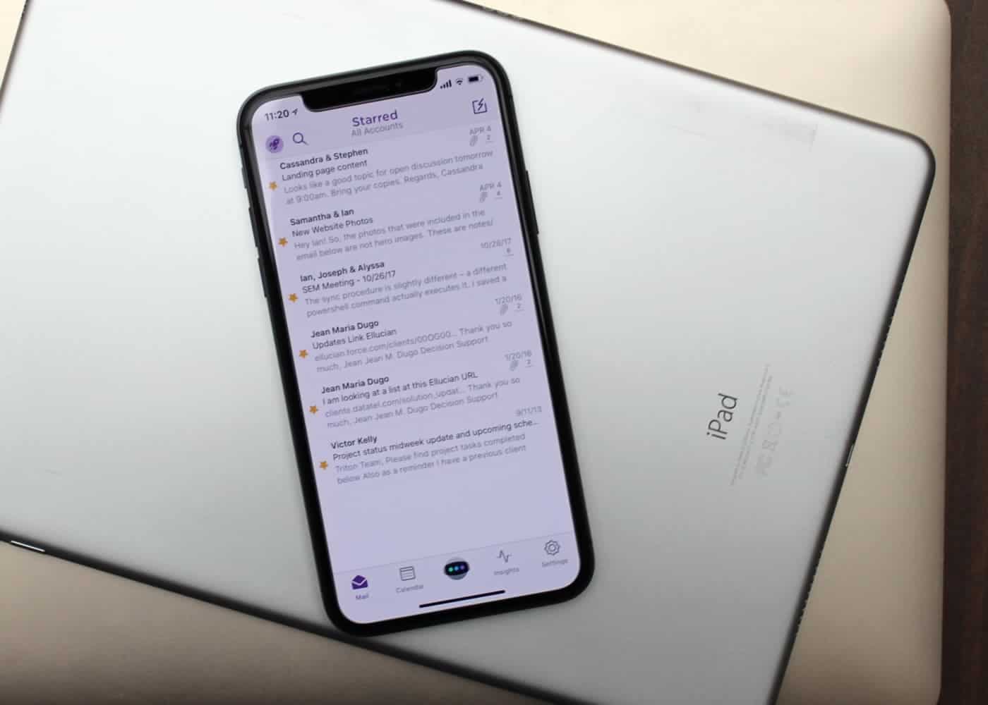 Astro is these best email app for both iOS and Mac.