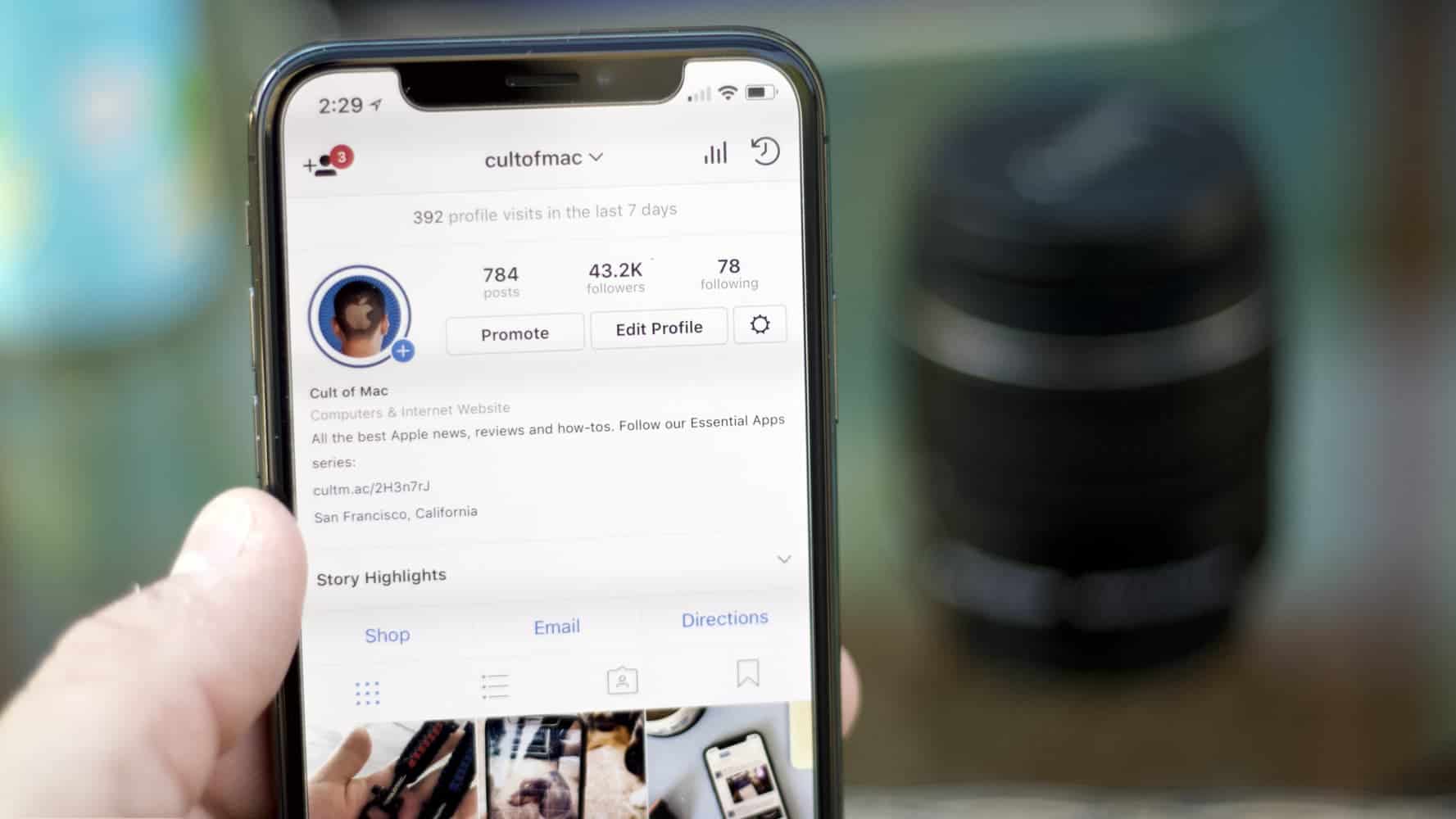 Cult of Mac Instagram profile