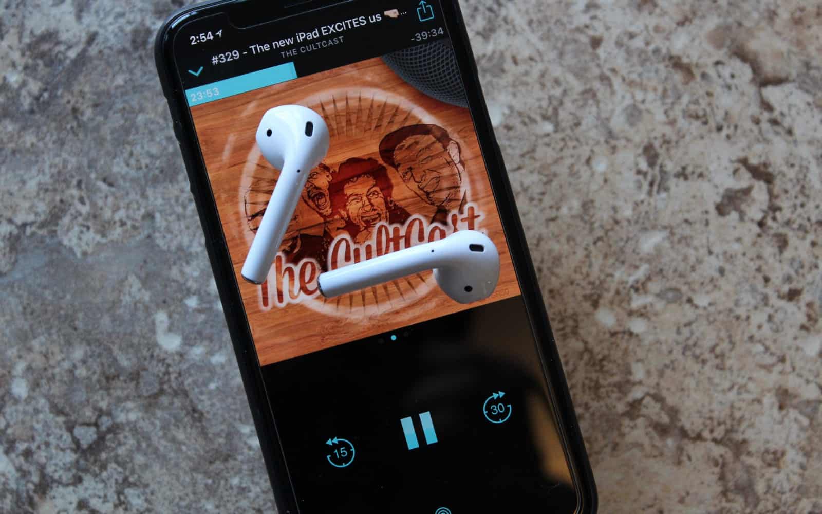 Overcast offers a simple interface and great features. It's the best podcast app around.