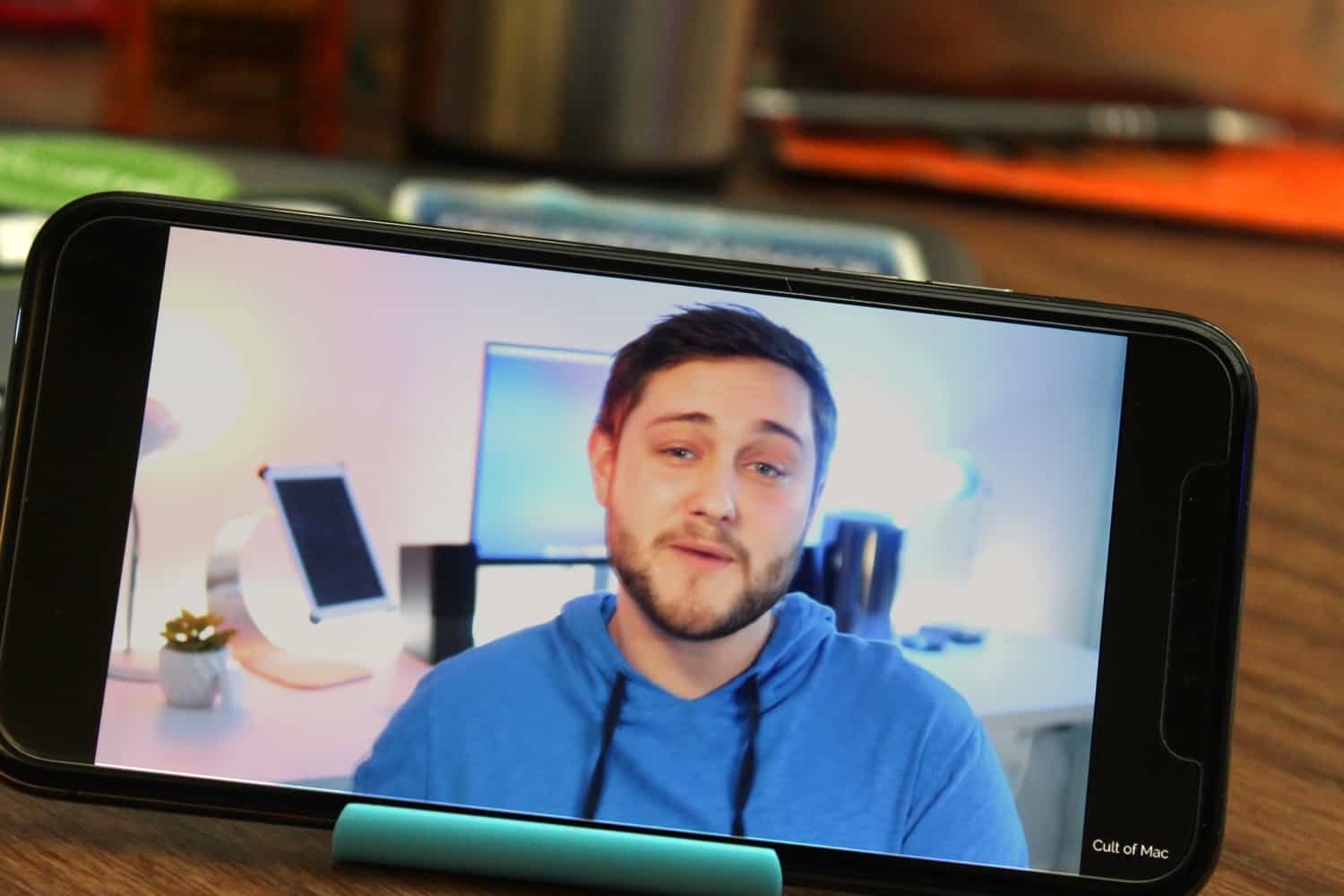 Youtube App on iPhone X with Cult of Mac Video