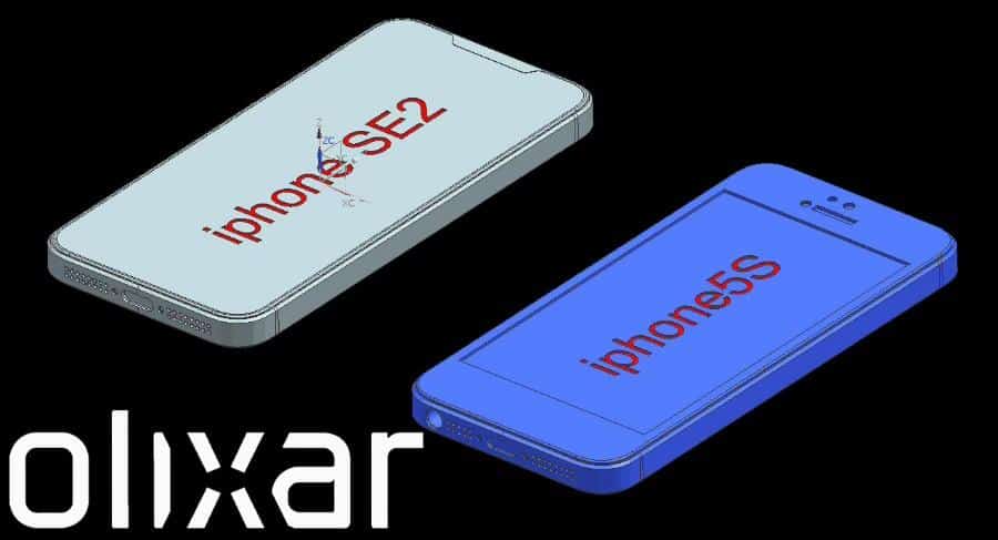 iPhone SE CAD