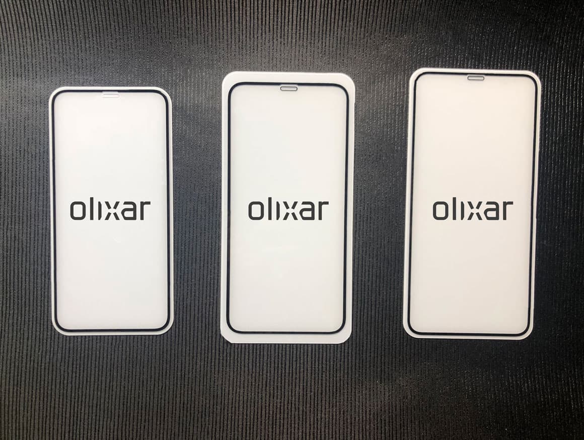 Olixar iPhone XI screen protectors