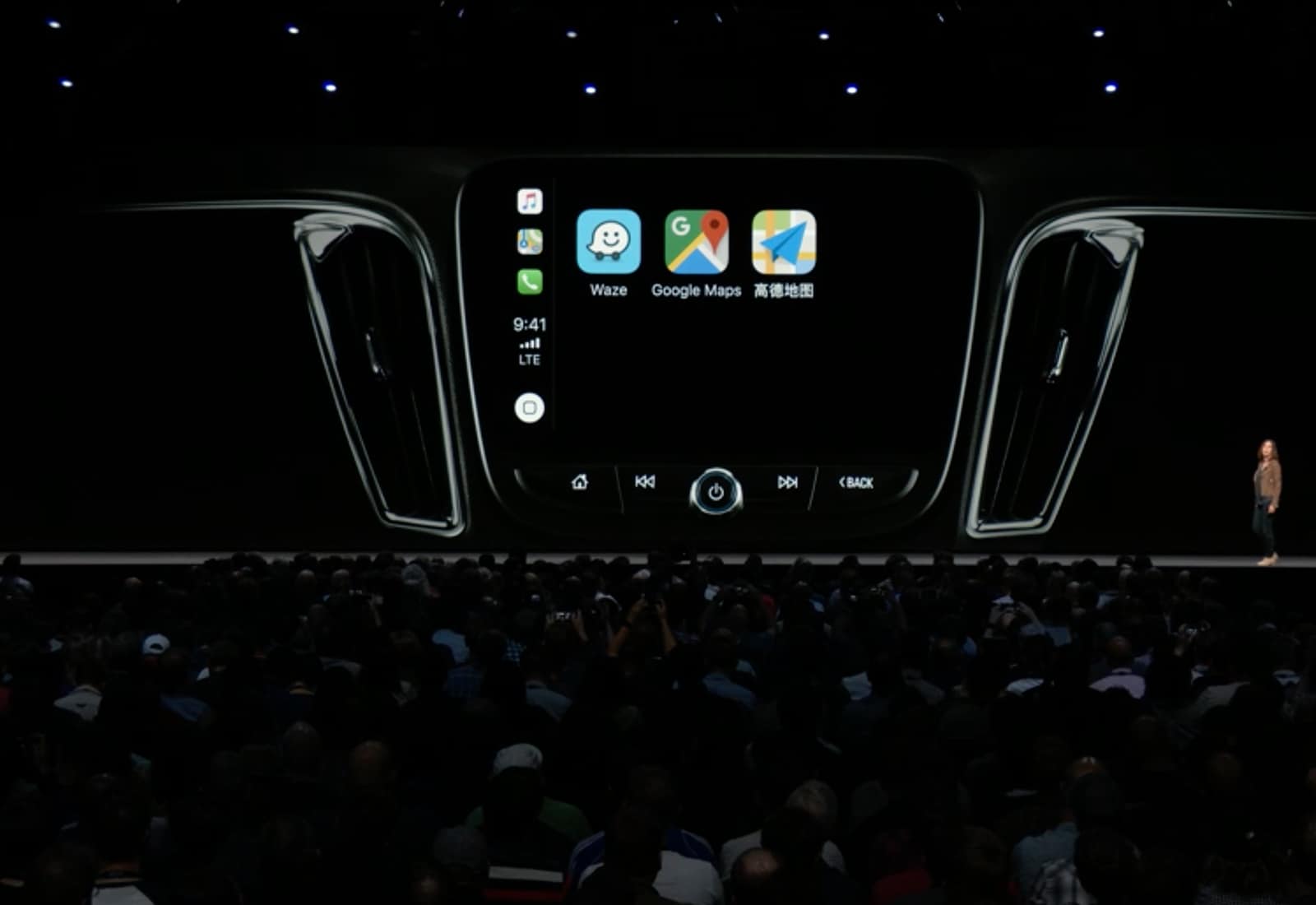CarPlay Google Maps