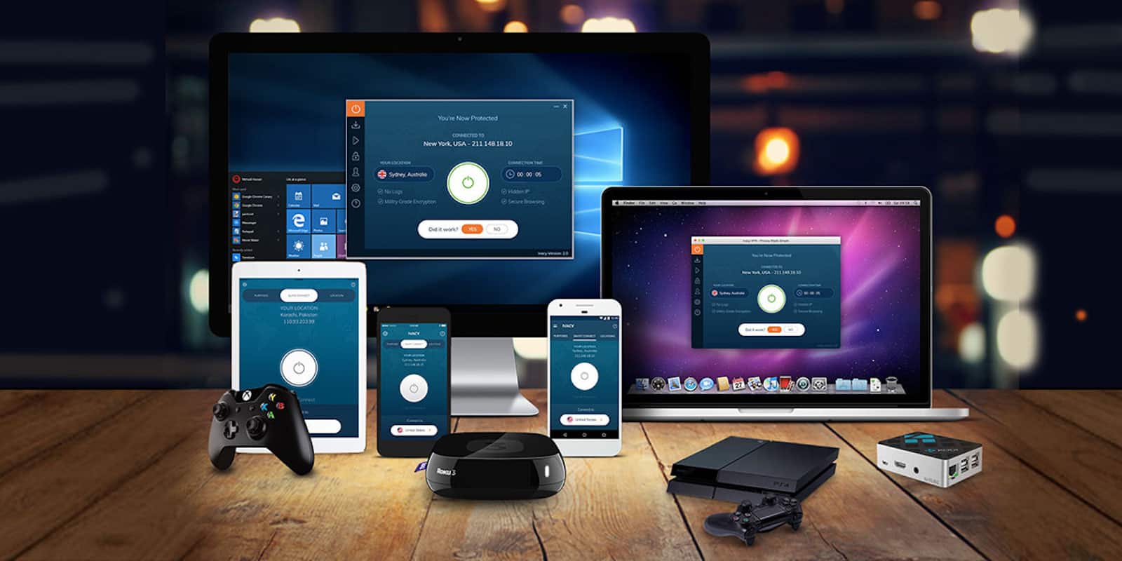 Protect your online activity with a lifetime of VPN protection.