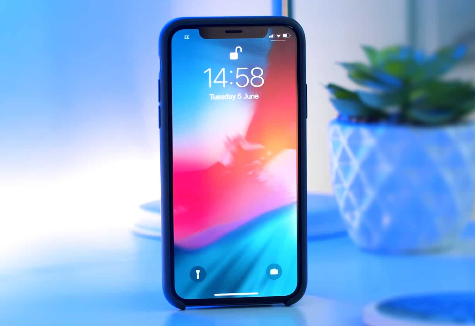 iPhone X iOS 12