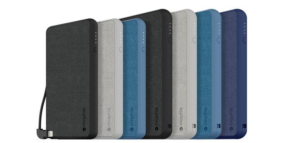 mophie's iPad and iPhone batteries include Lightning ports.