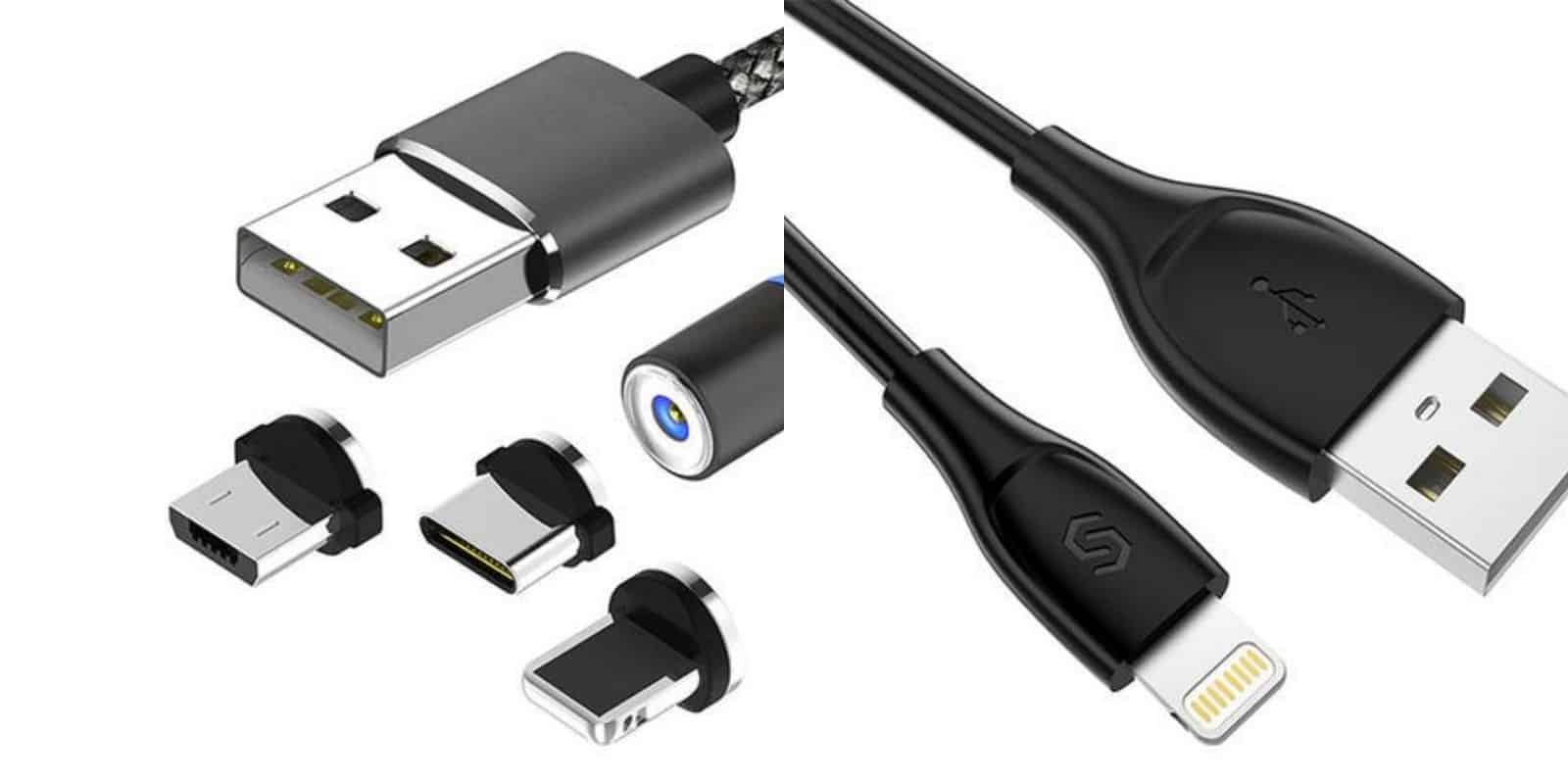 This pair of cables offers one that's super tough, and one that's extra adaptable.
