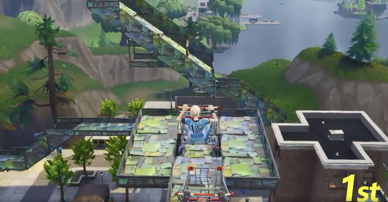 Fortnite Mario Kart clone