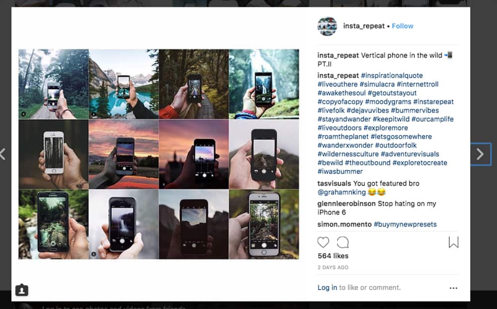 Instagram Repeat