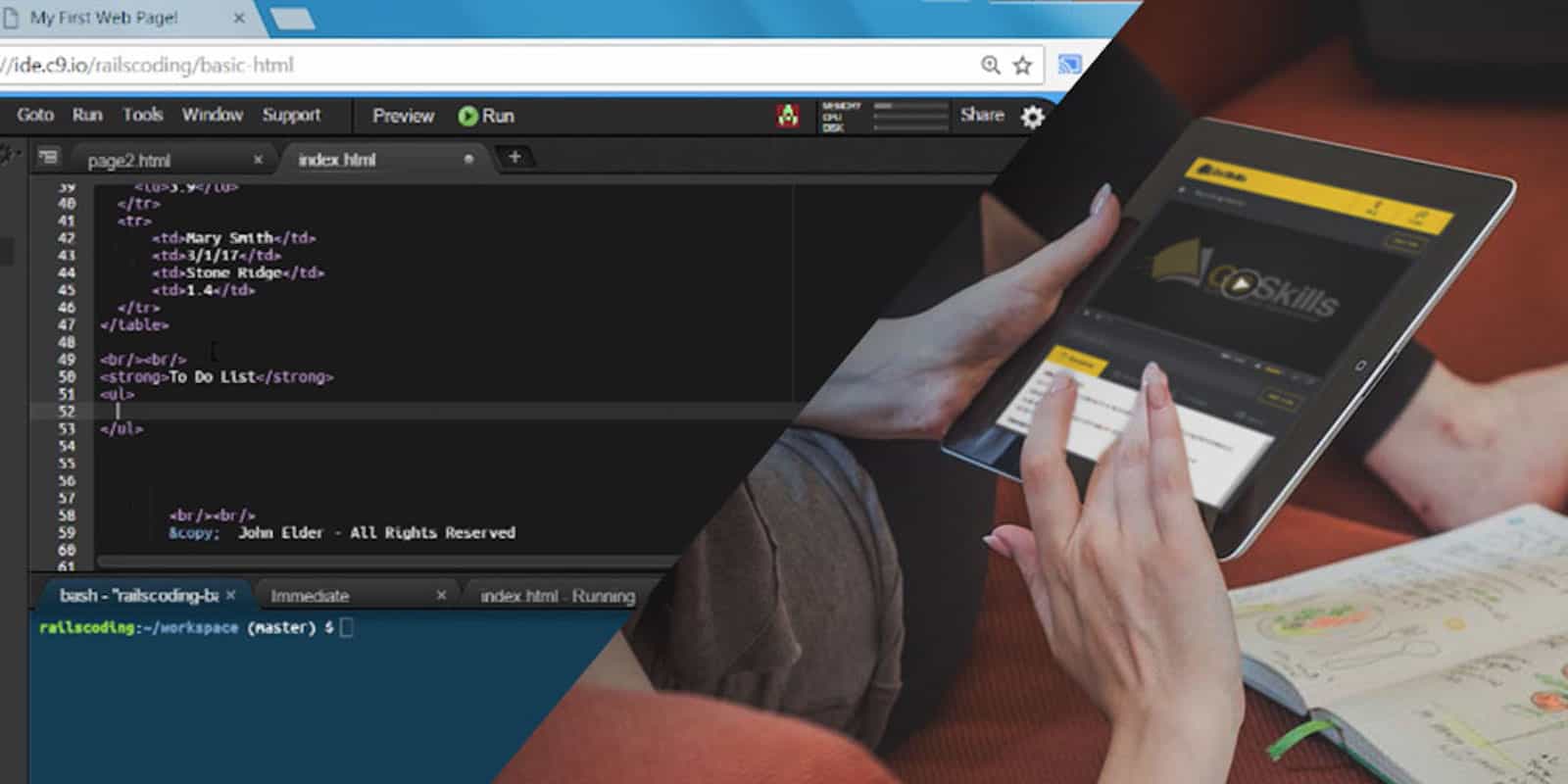 This bundle of coding courses will give you the basic skills you need to build great things on and for the web.