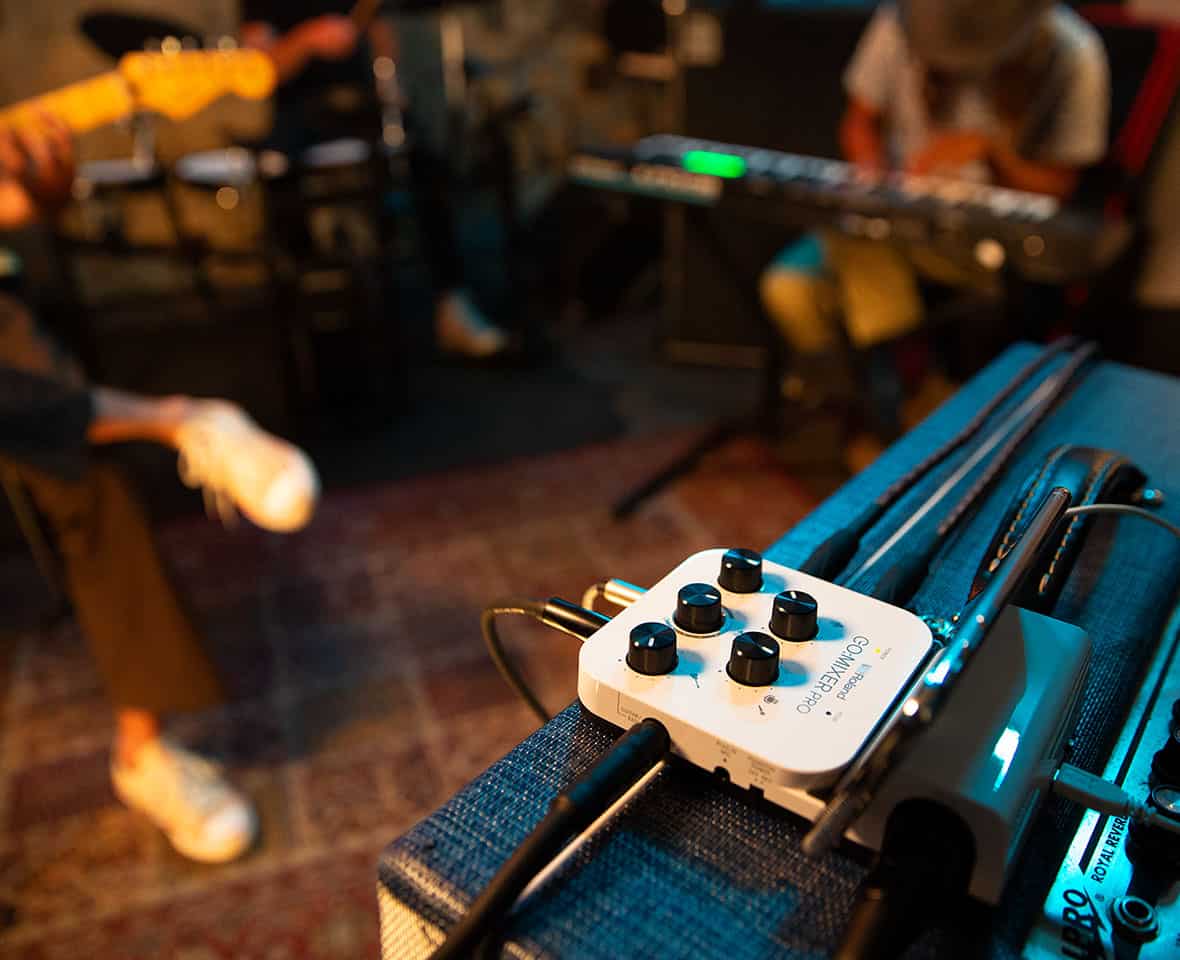 The new Roland Go Mixer Pro