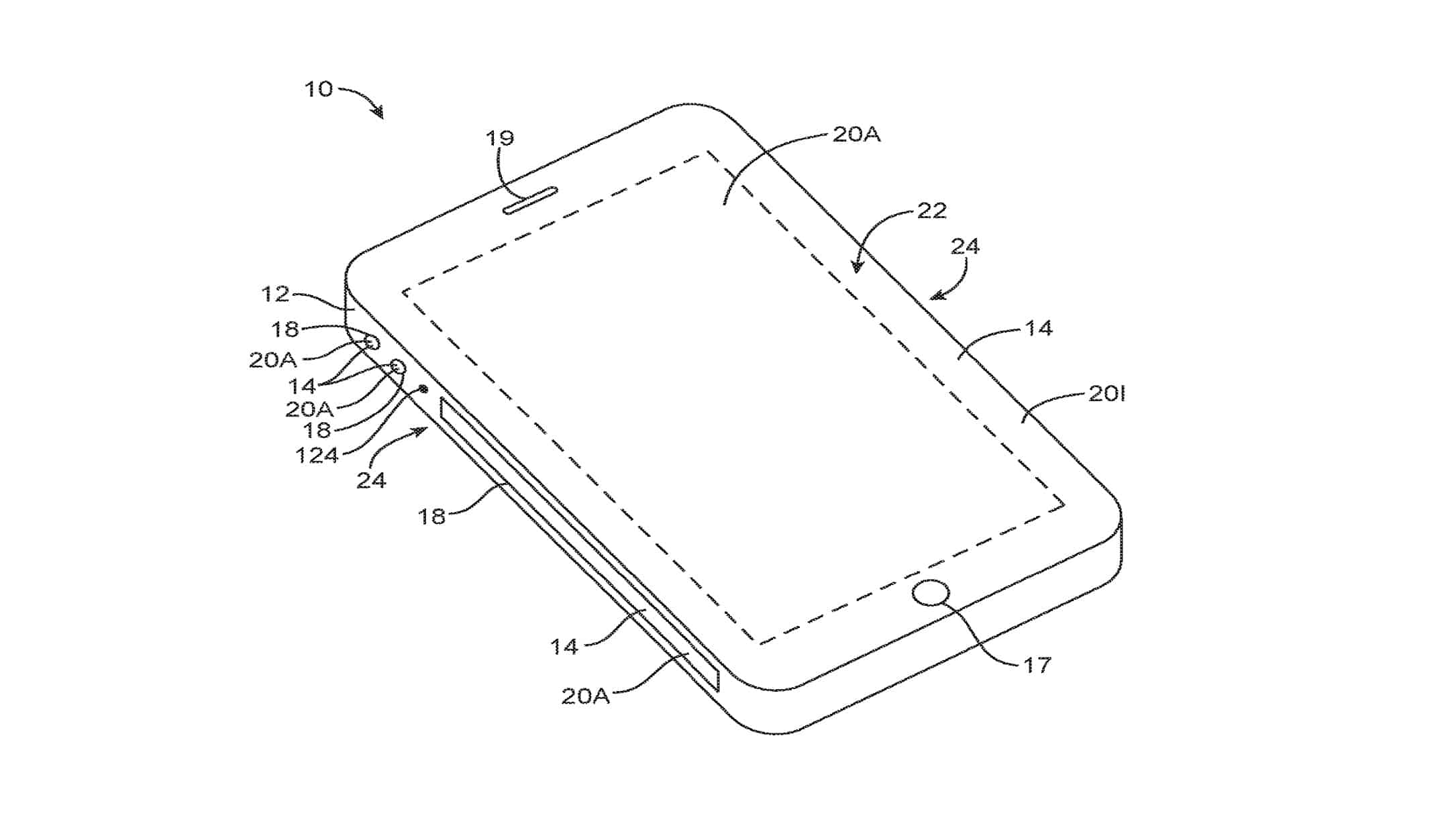 Phone side screens.could take the place of physical buttons and switches. And there'll be app icons and notifications on the edges, too.