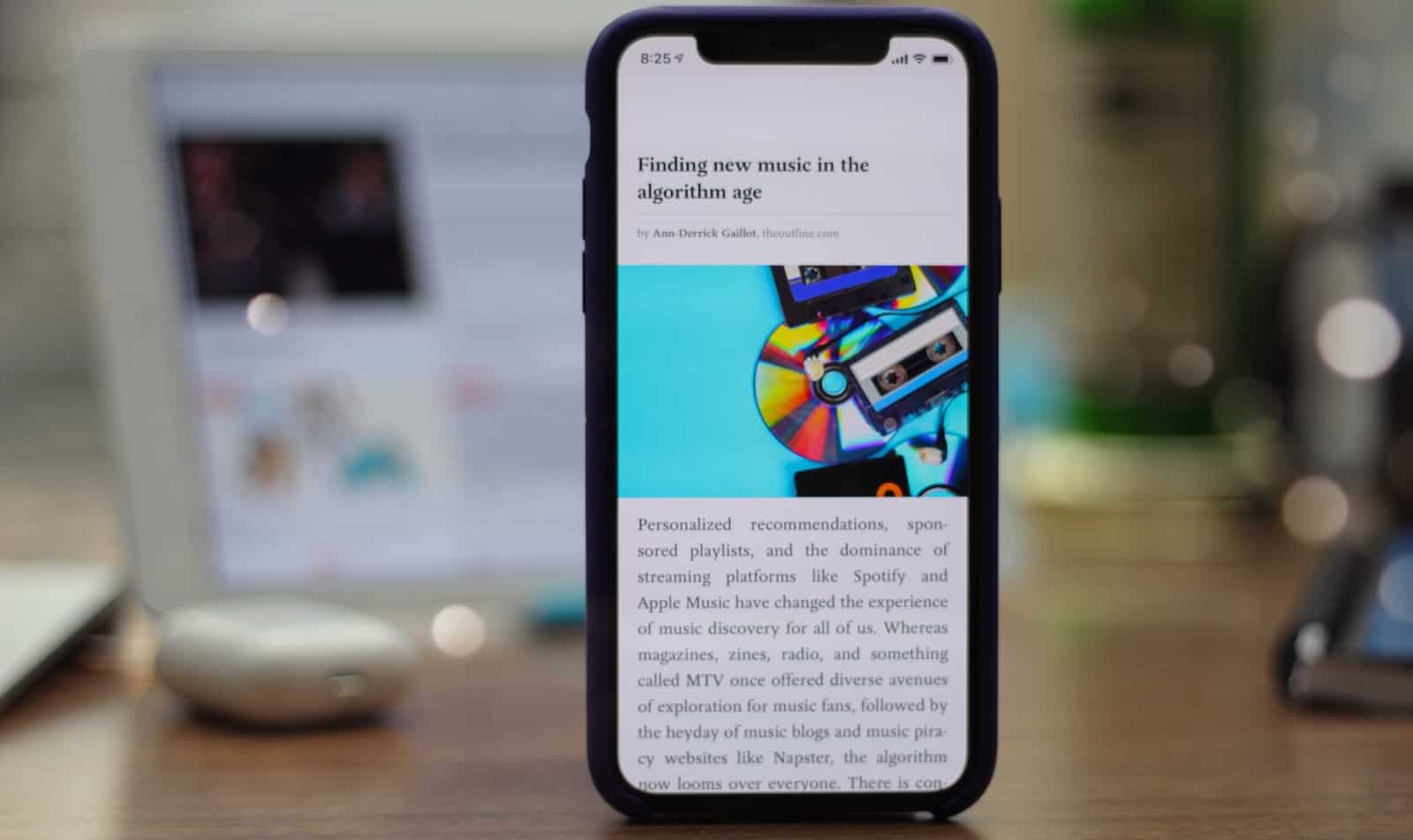 Pocket app article view