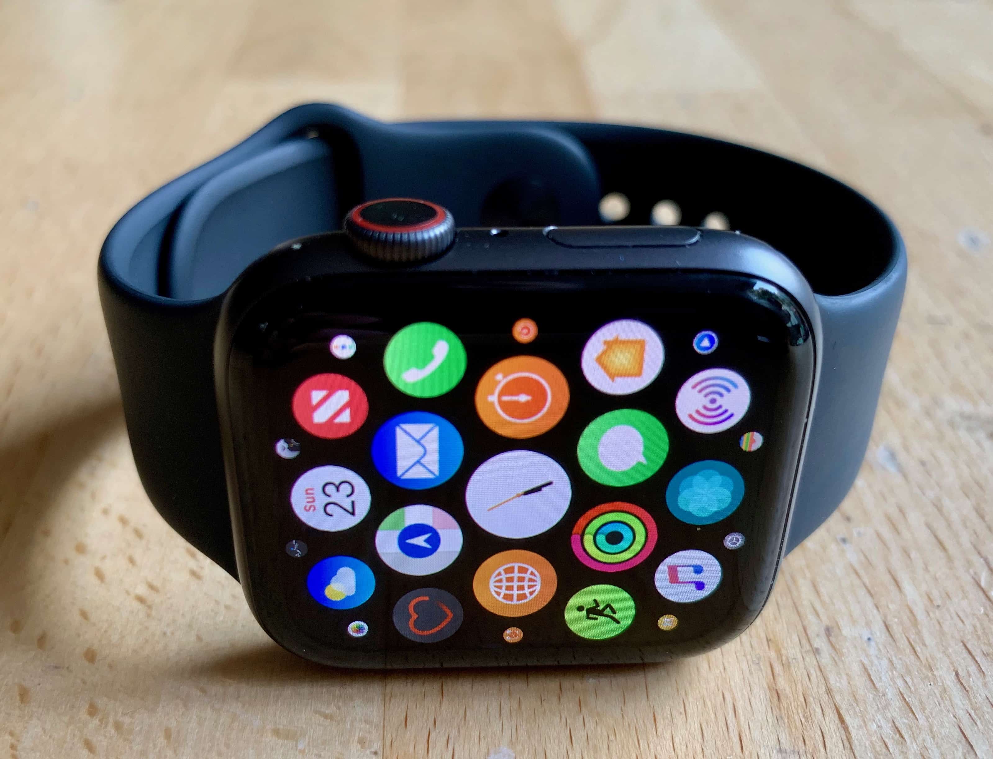 App Home Screen Apple Watch Series 4