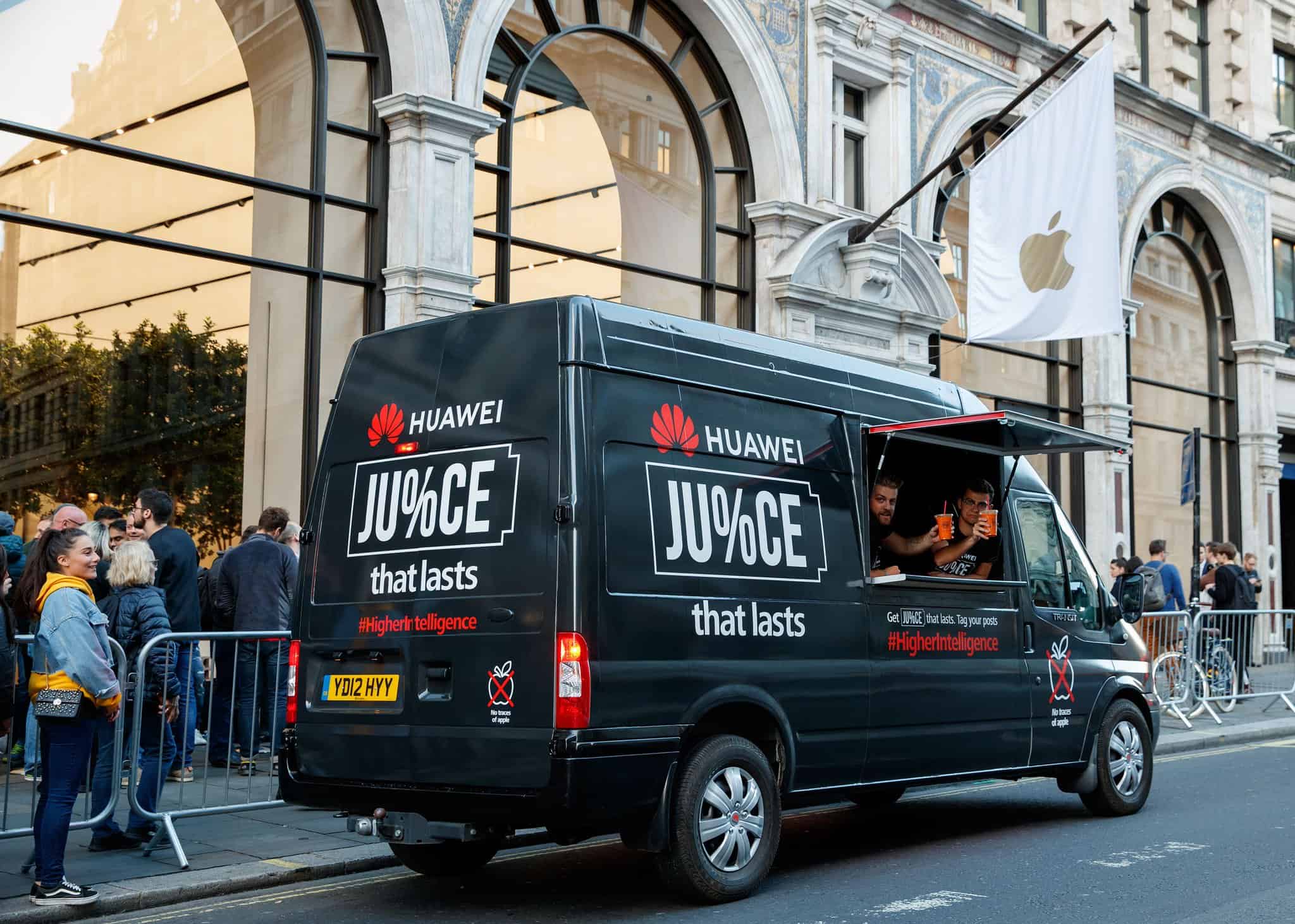 Huawei van