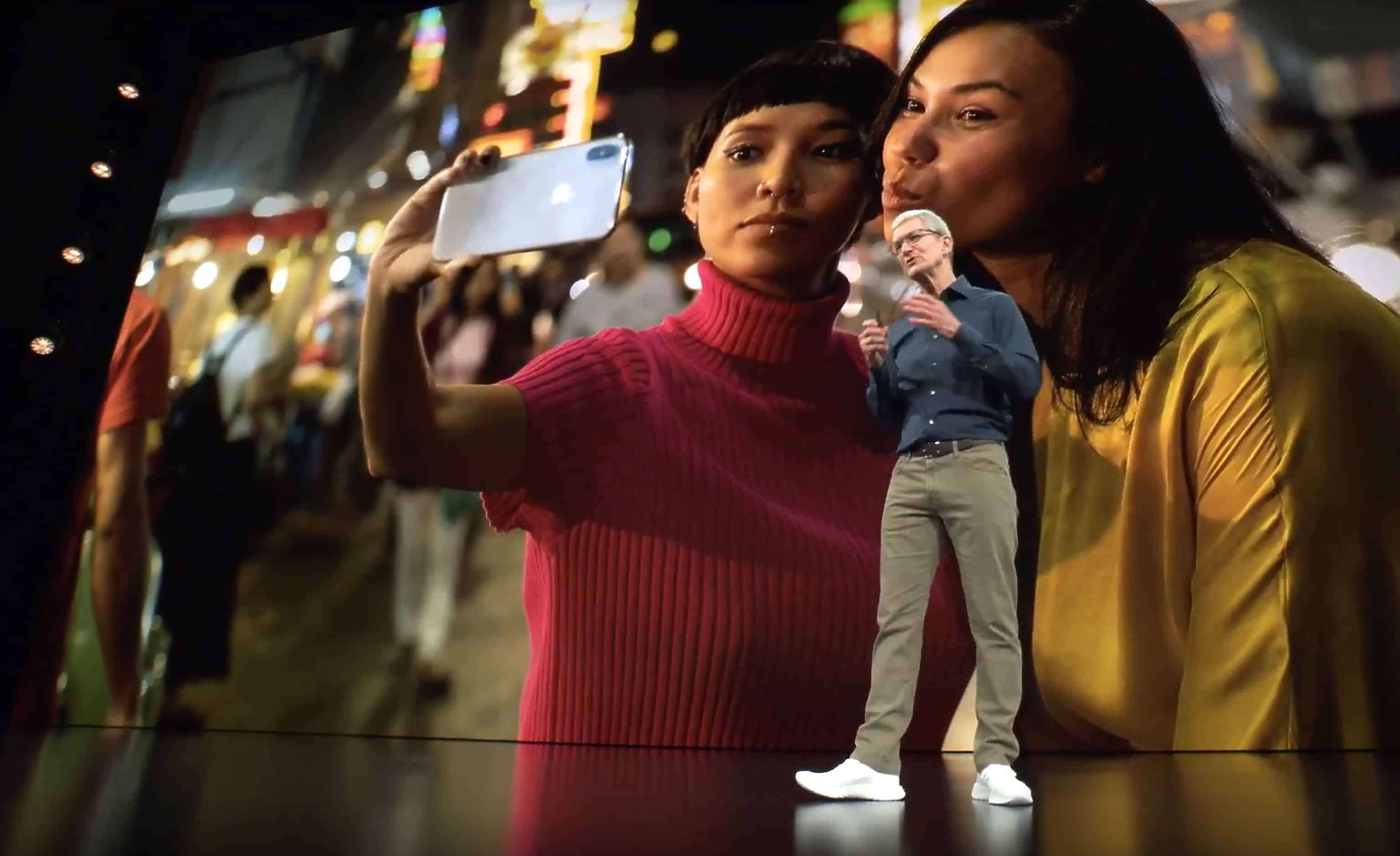 iPhone XS selfies