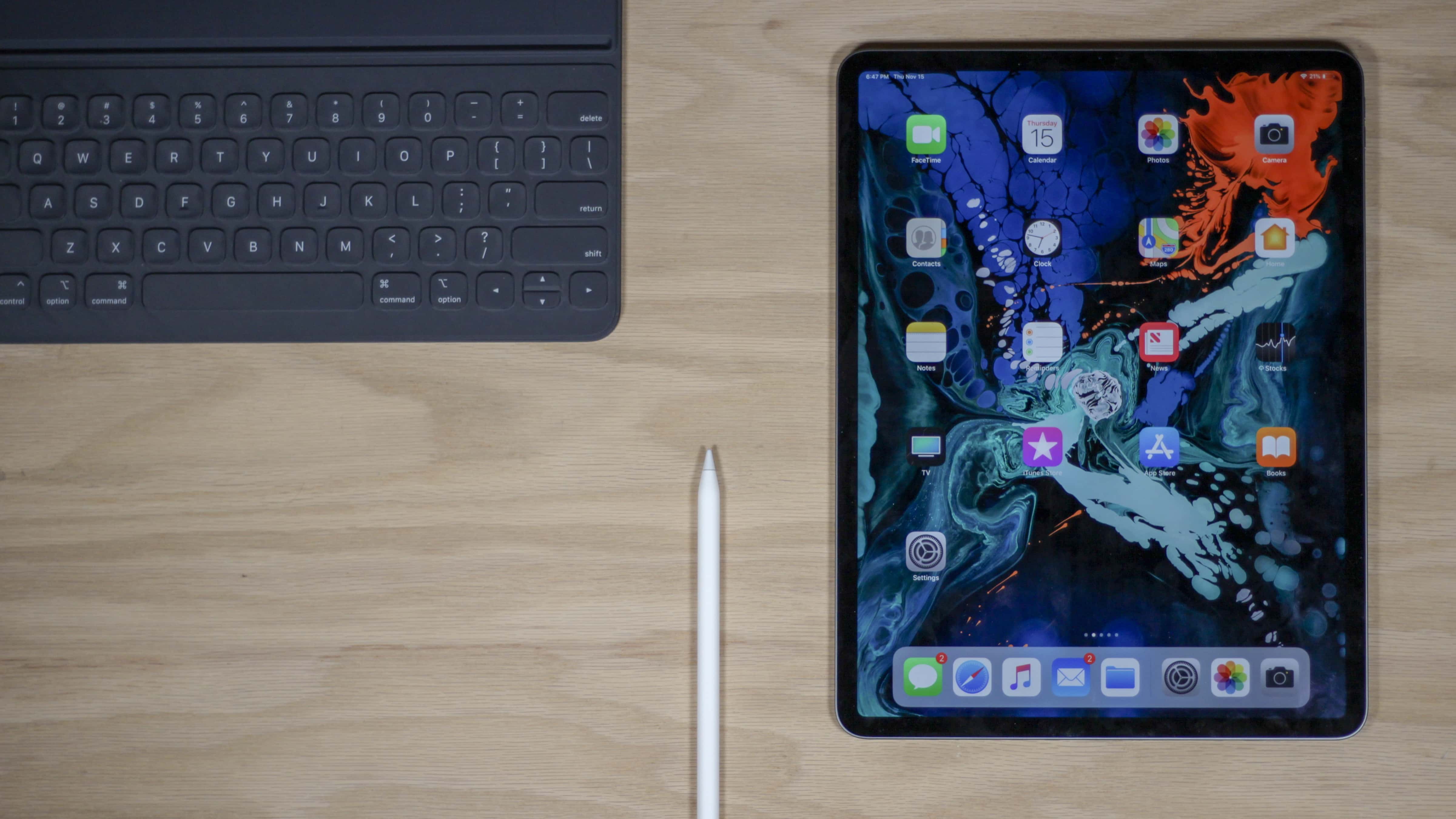IPad Pro Apple Pencil Smart Keyboard Folio