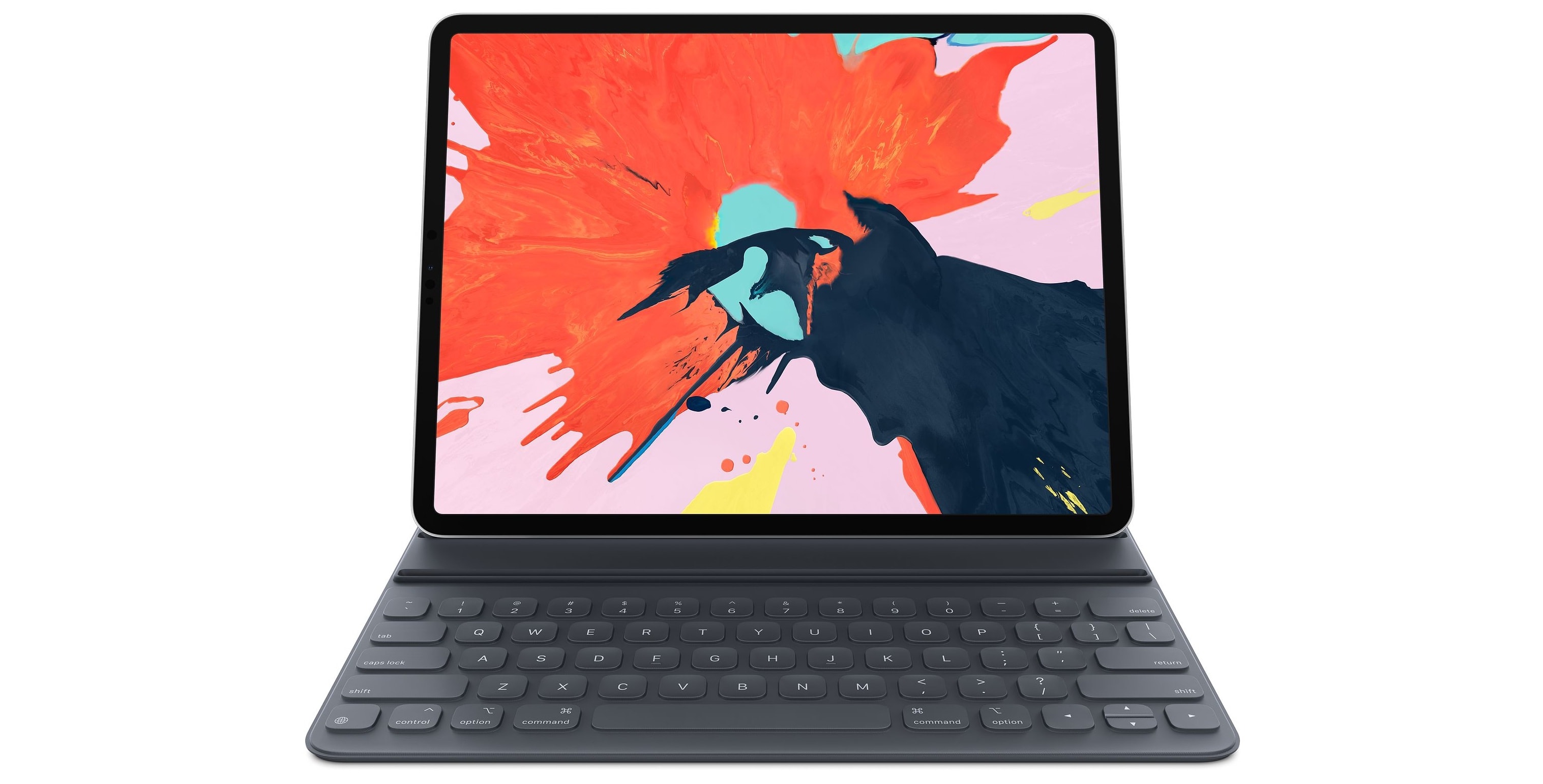 Apple Smart Keyboard Folio turns the 2018 iPad Pro into a notebook.