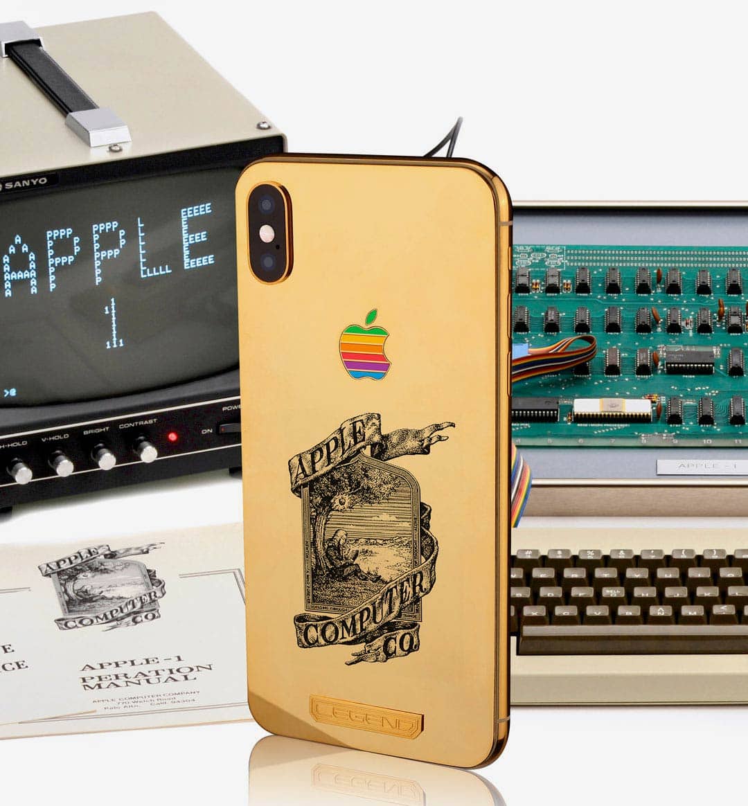 gold iPhone XS