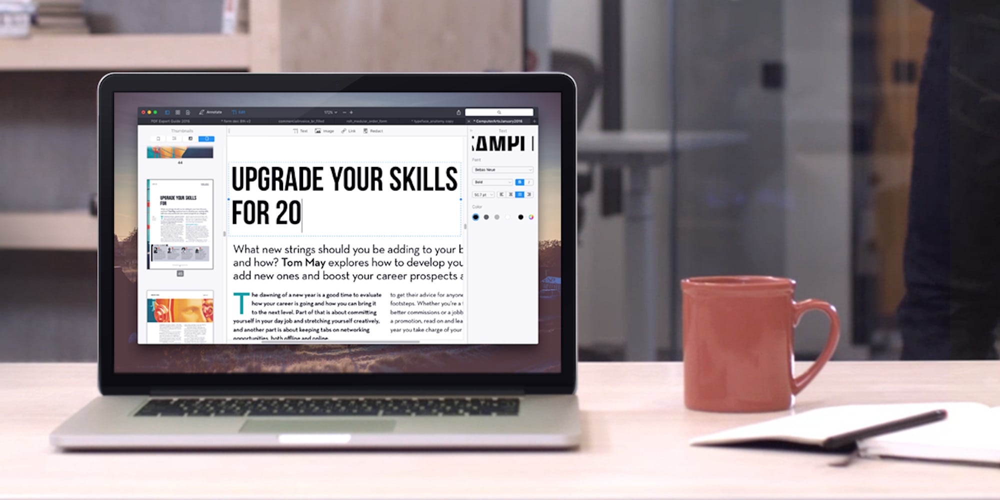 PDFs are usually tough to edit, but not so with this feature-rich app.