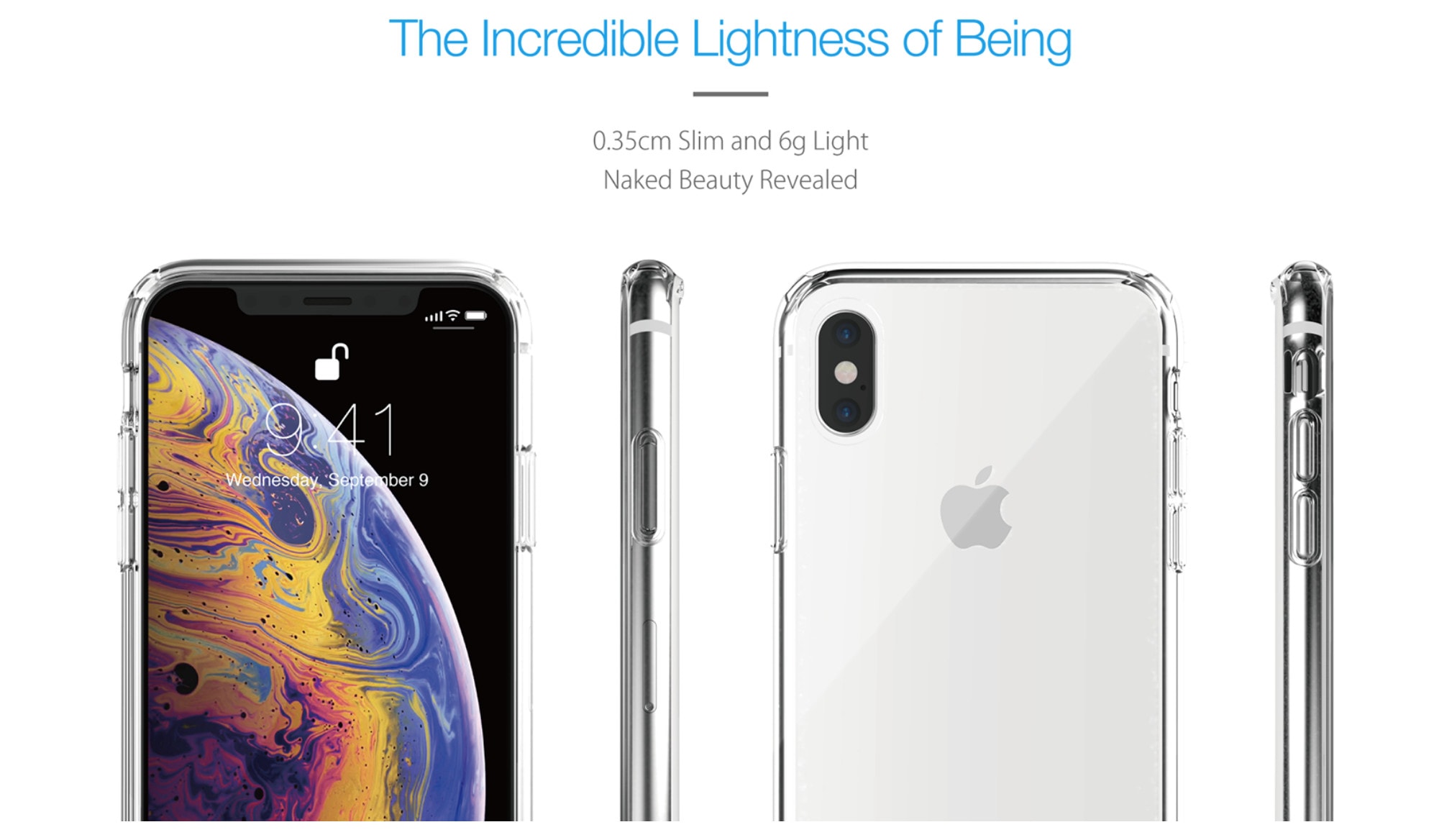 Just Mobile's TENC case and Xkin screen protector are perfect for Apple fanatics who love showcasing the iPhone X lineup design and craftsmanship.