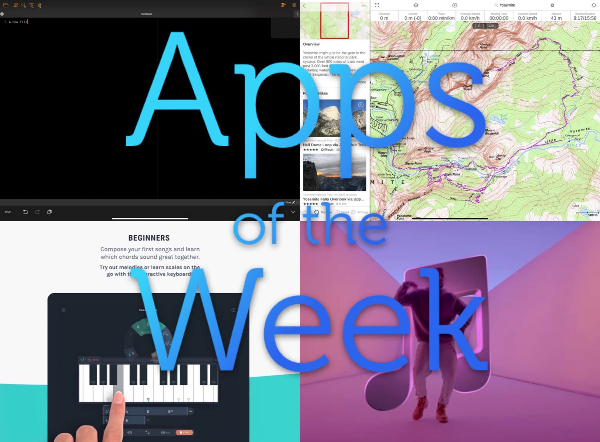Look at this amazing selection of apps.
