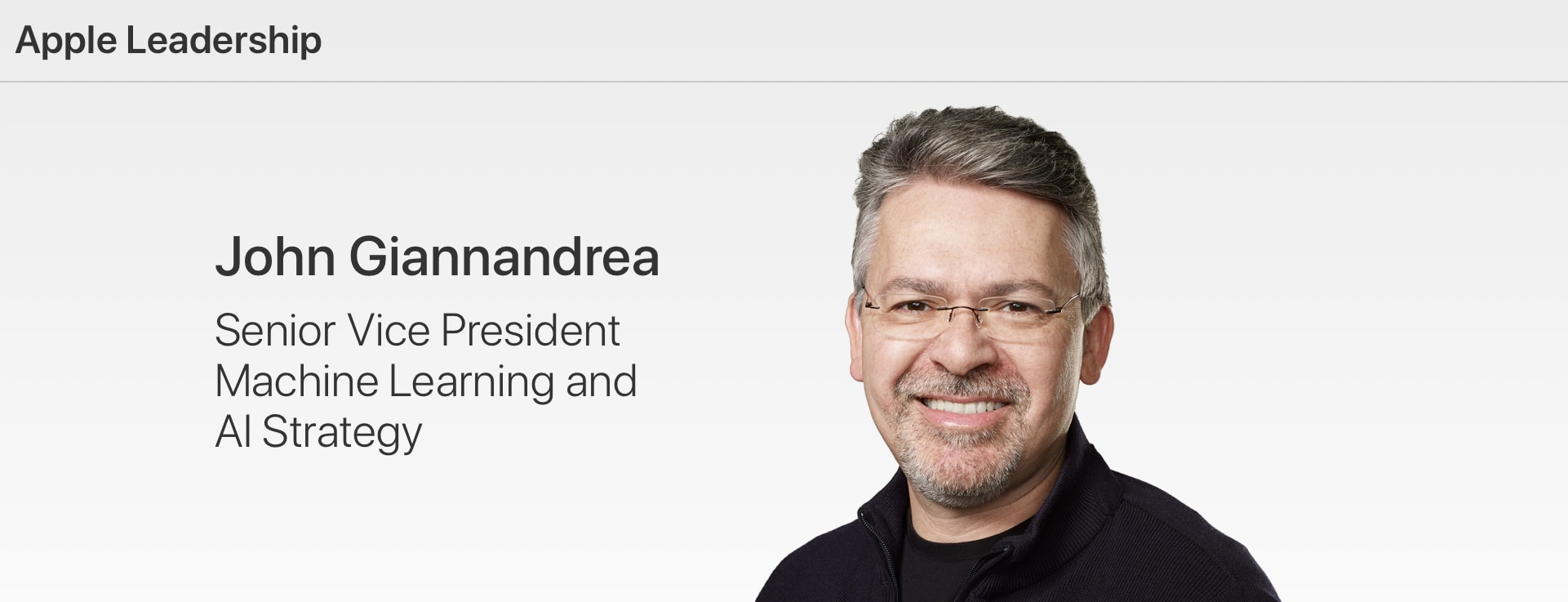 John Giannandrea