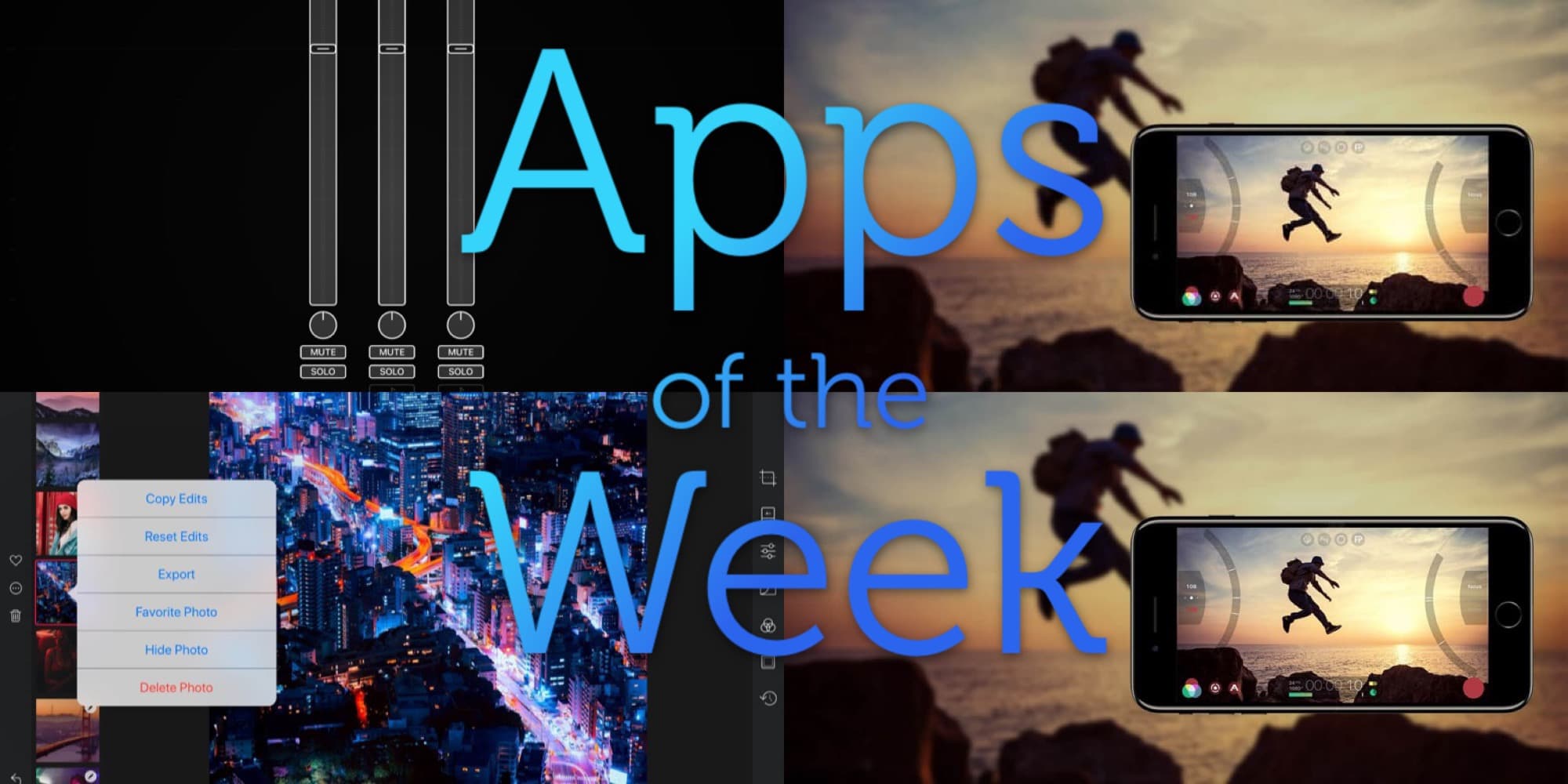 What a festive feast of apps we have for you this week.